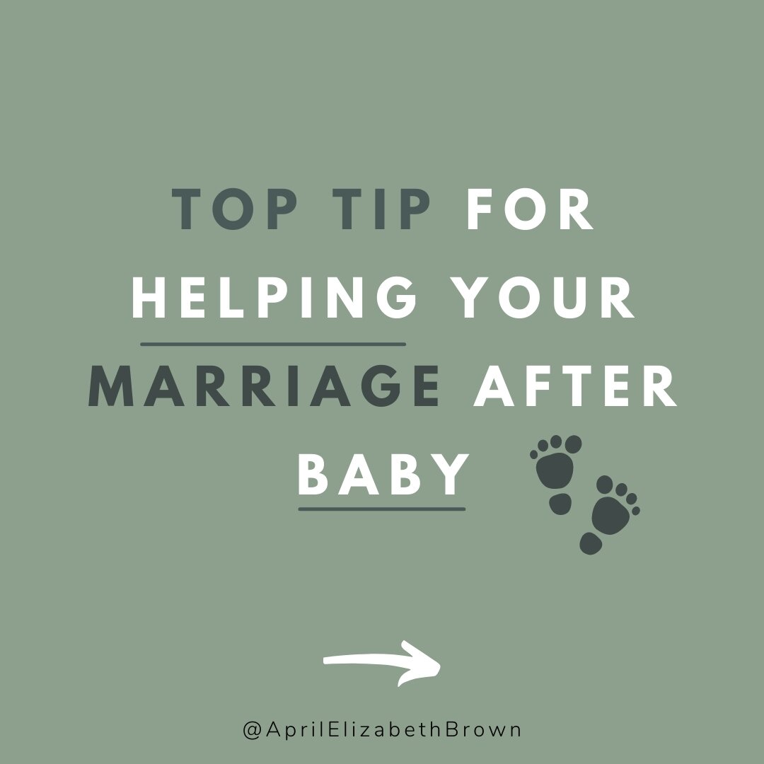 You are exhausted and beginning to resent your partner that they have it easier...

What do you do?

After baby, you don't have the time or energy to invest in your relationship like you did before, especially in the newborn phase. 

So it is importa