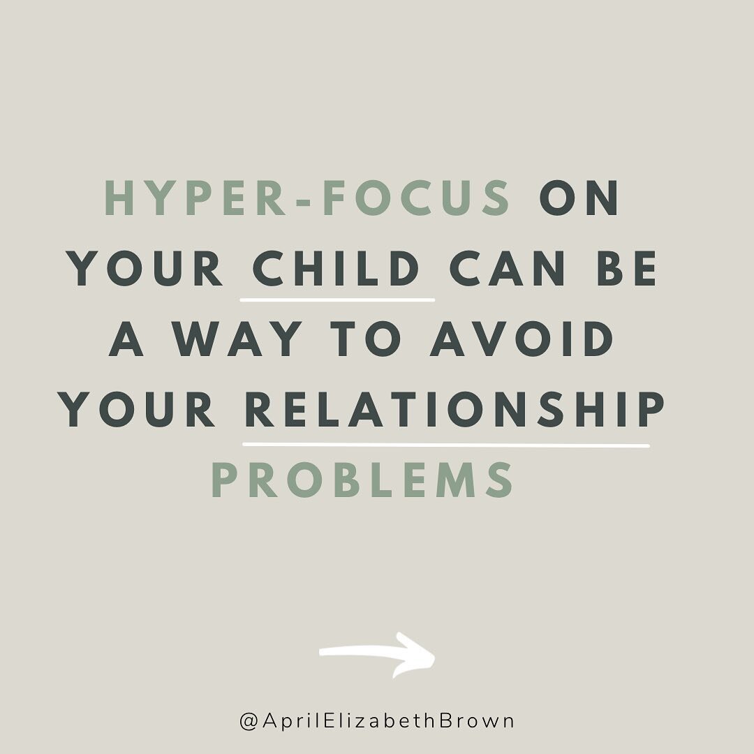 Many times without realizing it, we can find ourselves hyper-focusing on our child. 

Though it is crucial to give our attentions to this growing human being, there is an extreme which can have an impact on your marriage or partnership.

Ask yourself