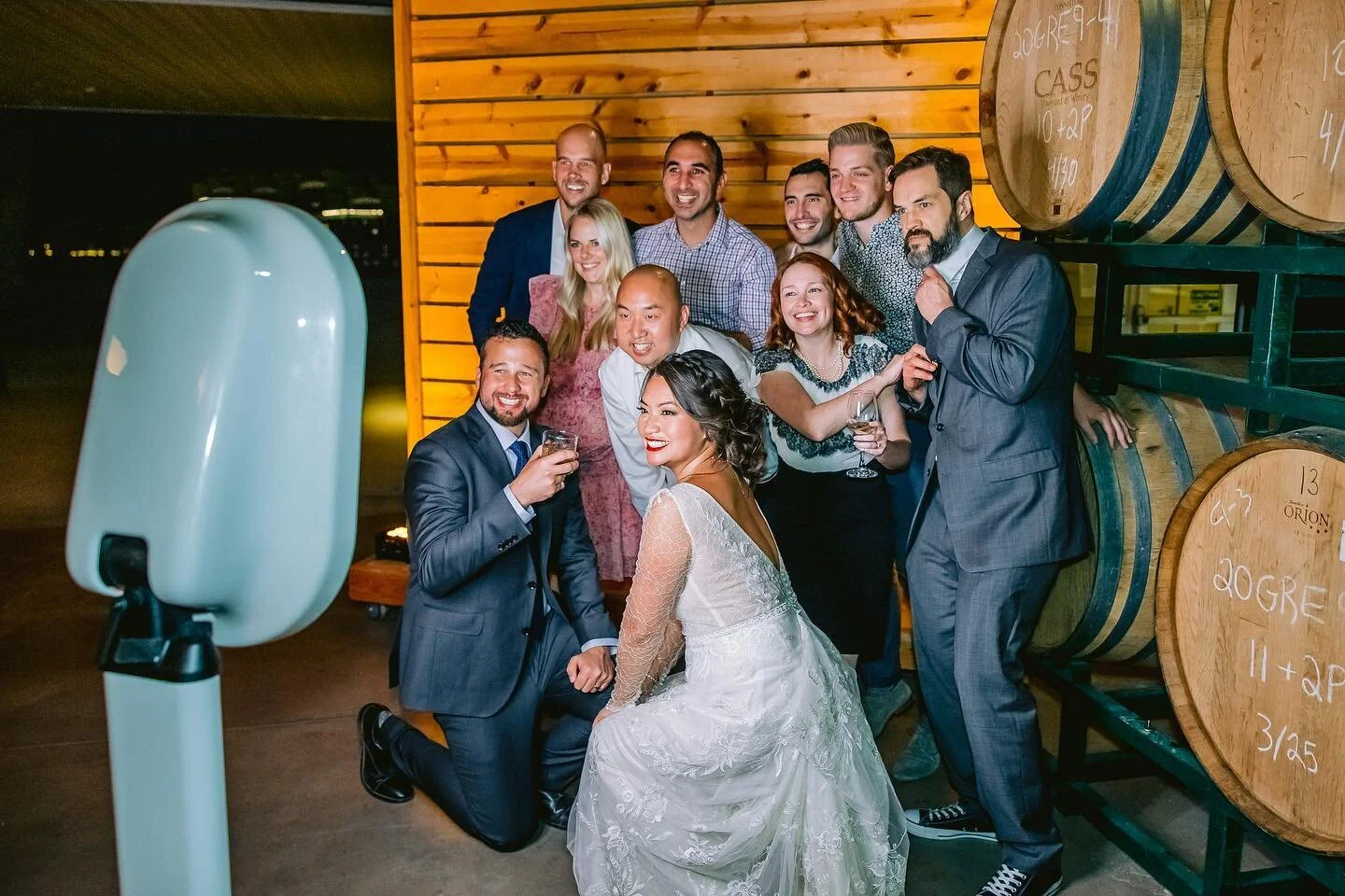 The @centralcoastbooth makes any wedding a PARTY!!!