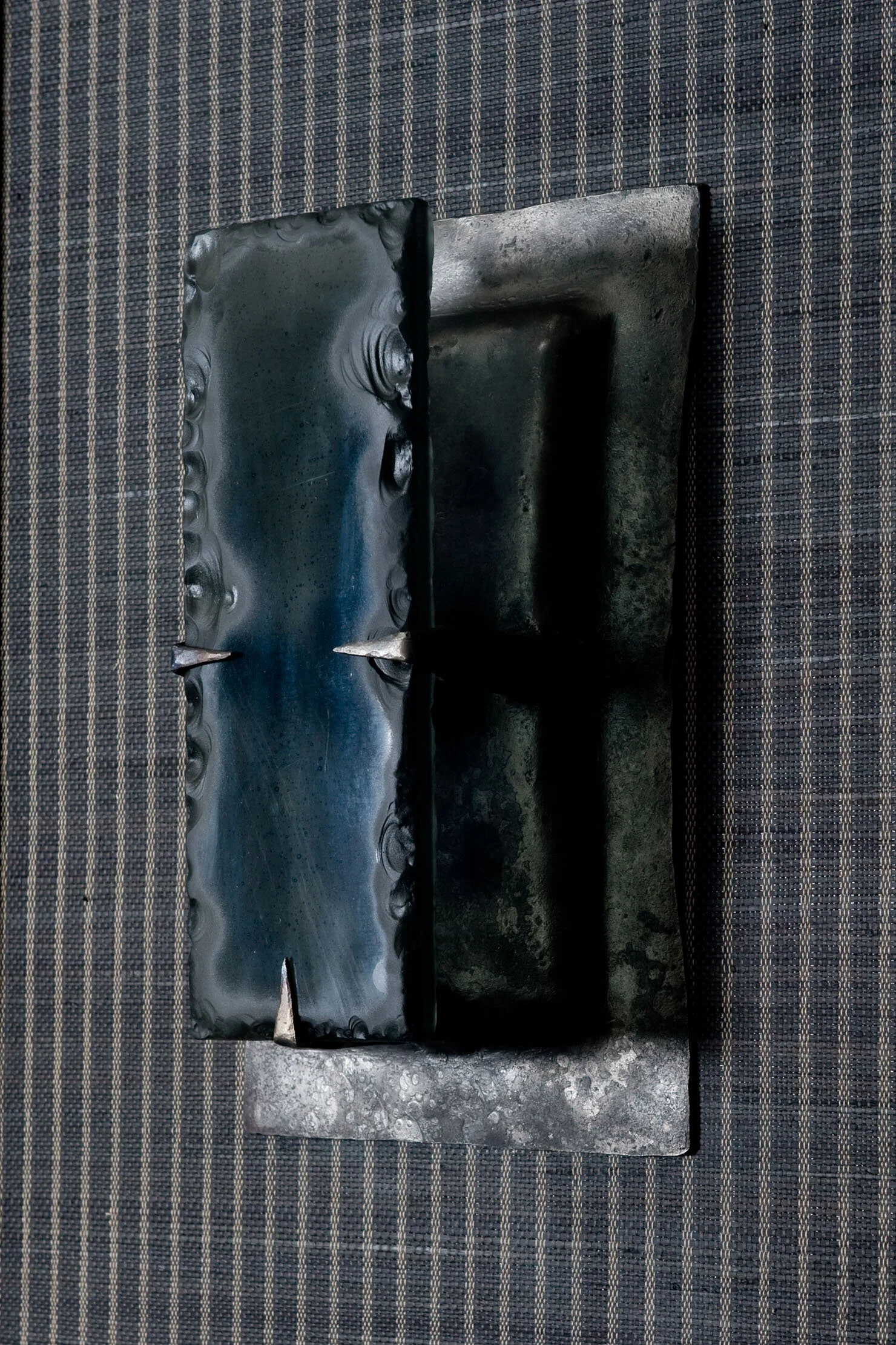 Chisseled Cast Glass Sconce.jpeg