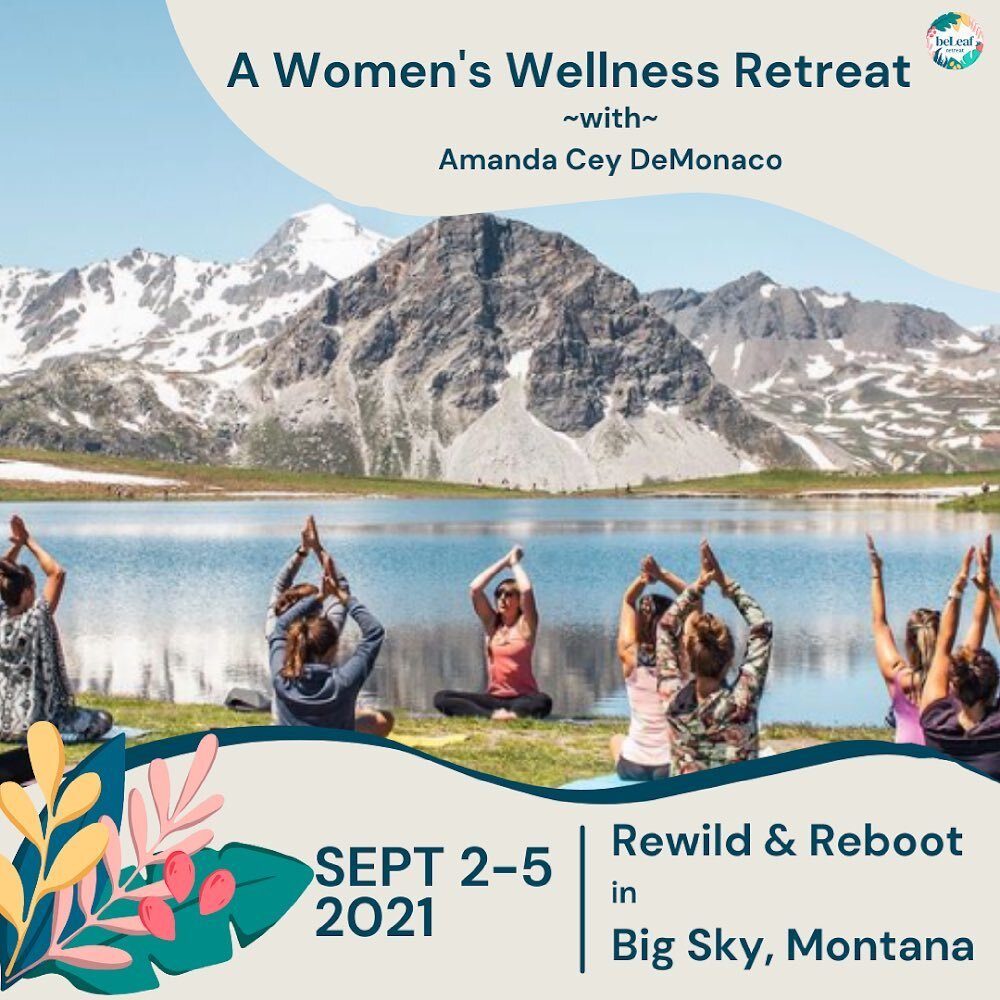 ⭐️LAST SHARED ROOM AVAILABLE⭐️- 'Rewild &amp; Reboot' Women's Retreat

👯&zwj;♀️LADIES.....We are down to only one double room left on the 'Rewild &amp; Reboot' Montana retreat Sept -2-5, and the spots have been going super fast post holiday. 

🌱 Th