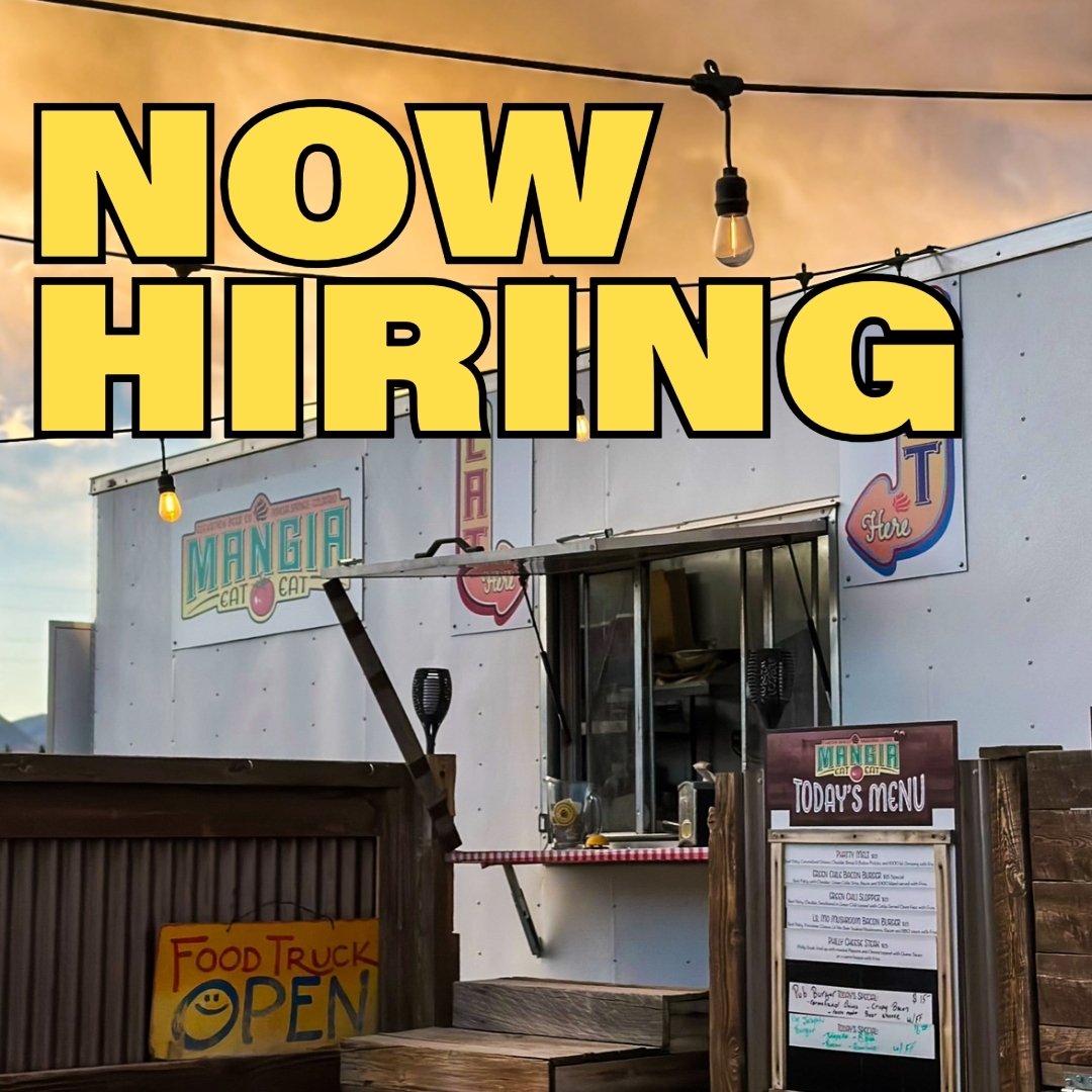 Mangia Food Truck is currently hiring! 🍔 Benefits include a starting wage of $15-$20 per hour (plus tips) DOE, short- &amp; long-term disability, simple IRA with 3% company match, paid holidays, paid vacation, healthy living stipend, workwear reimbu