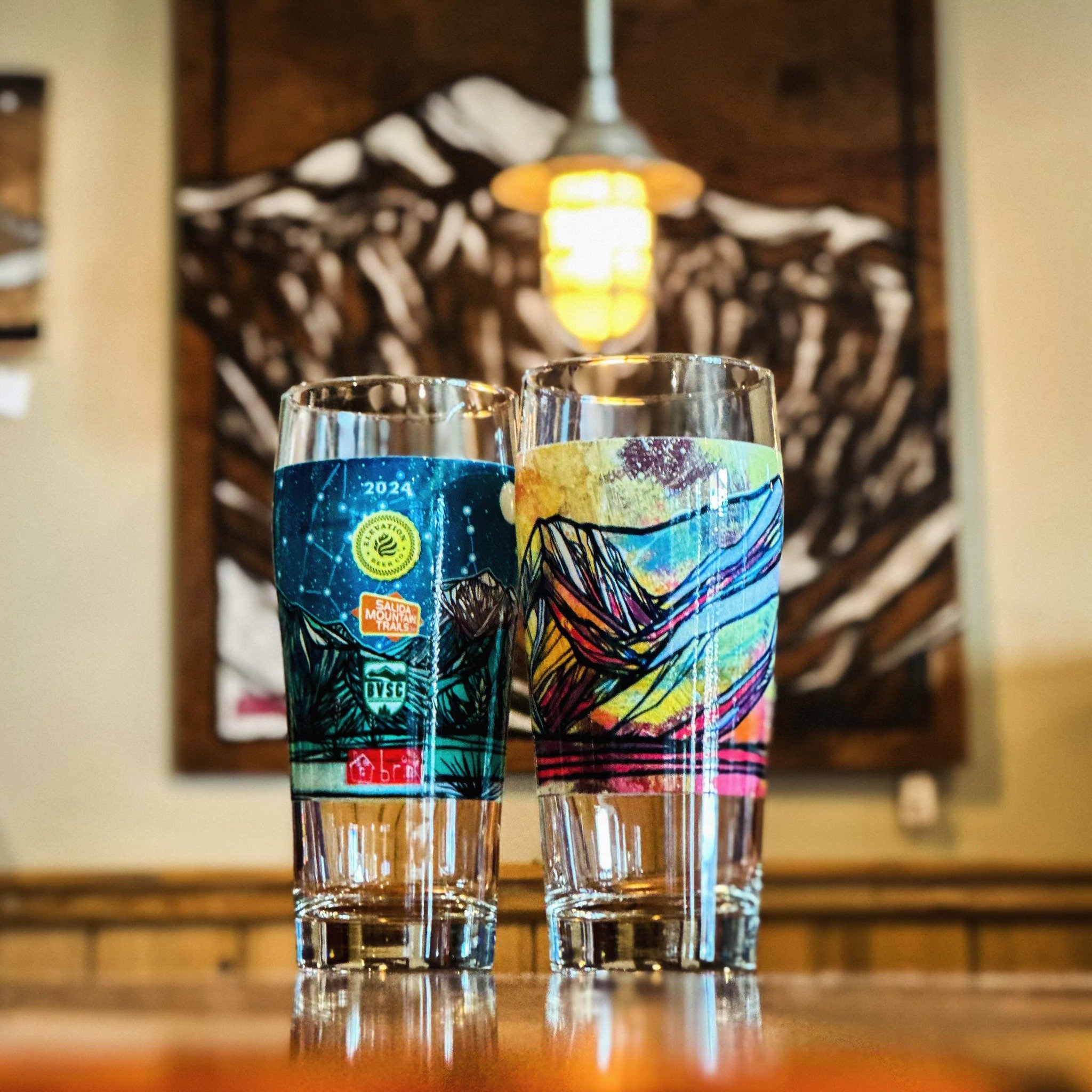 Another round of @brinkleymessickart Artist Series Pint Glasses are in! Available in the taproom only, while supplies last. $12 empty, $16 filled. 🍻