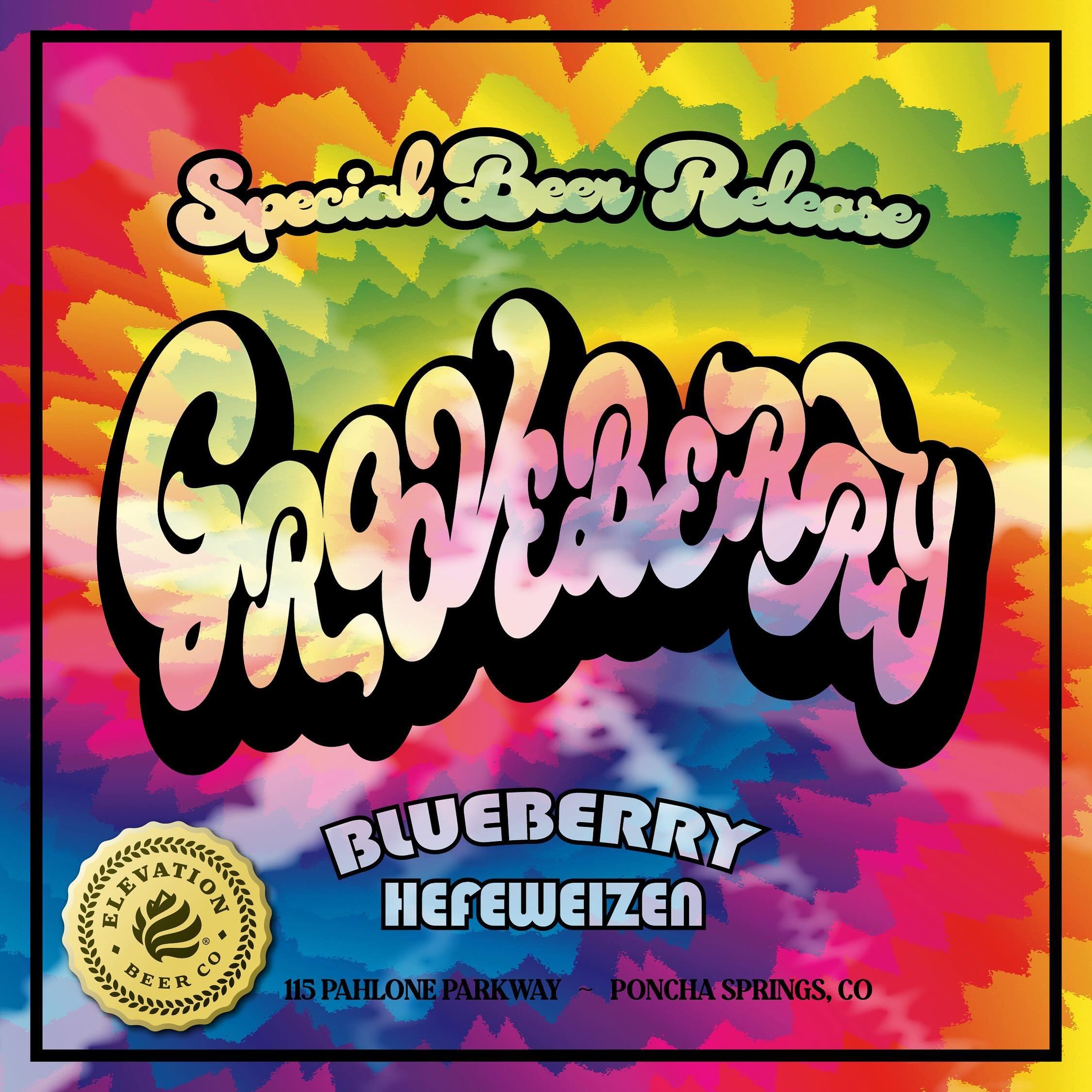 Everything is Grooveberry, baby! We&rsquo;re excited to announced our special 12th Anniversary beer release, Grooveberry. Go with the flow with this Blueberry Hefeweizen this Saturday (June 8th) and stay trippy, little hippie.