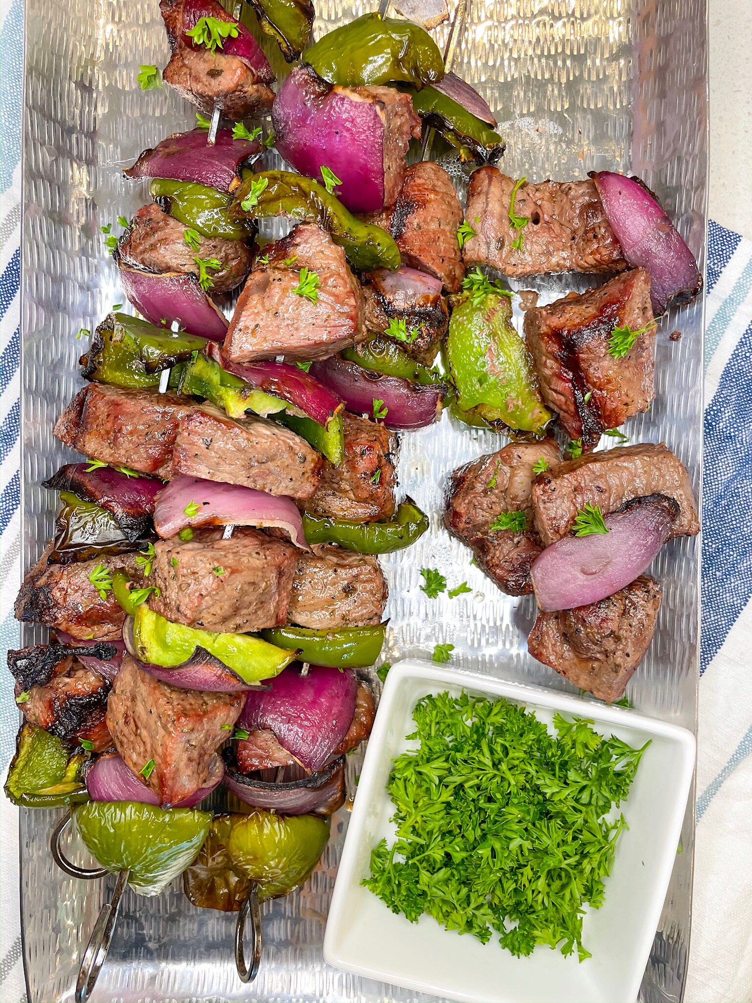 Marinated Steak Kabobs