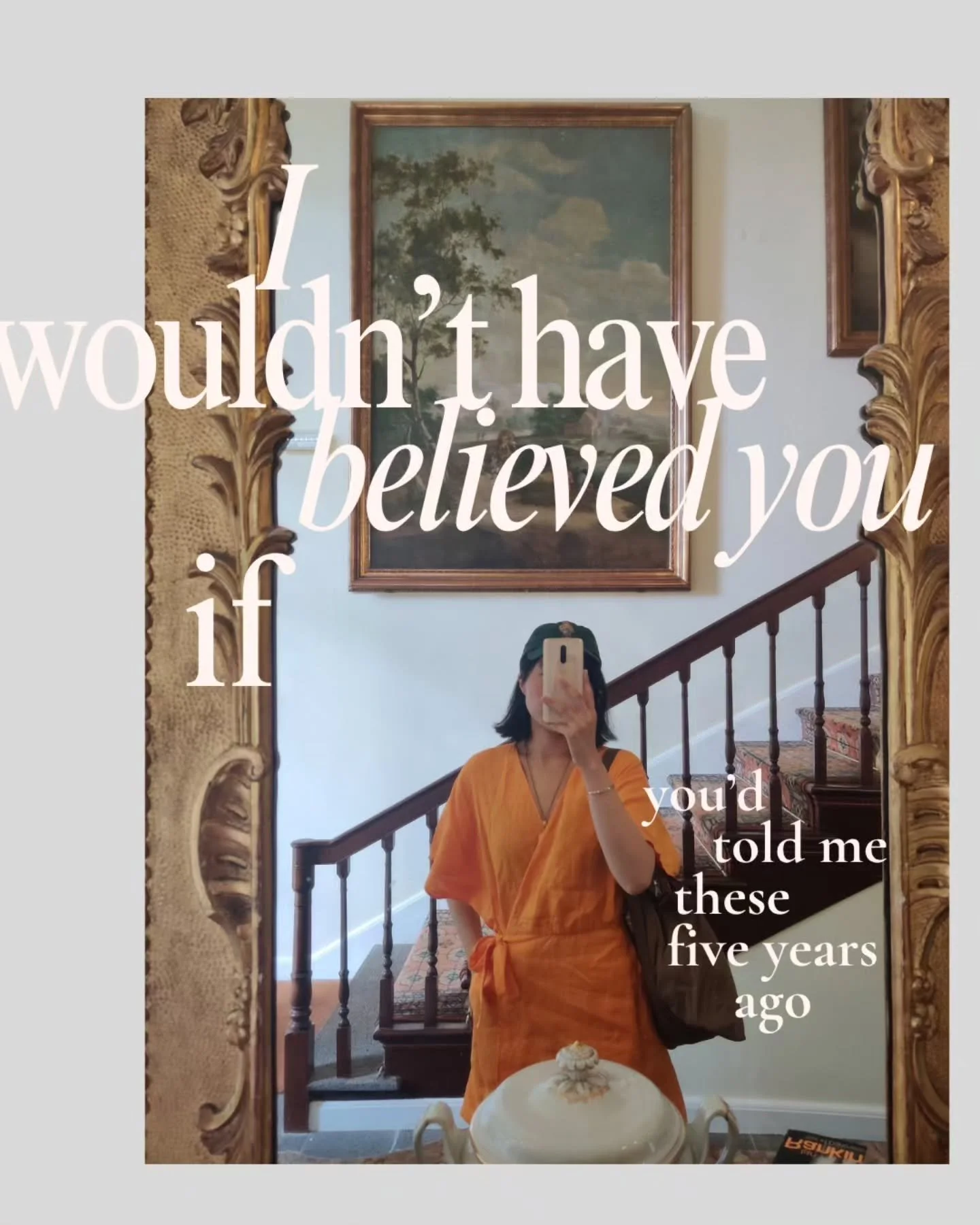 Five years, five resets. It has been a wiiiide ride 💨

Each year has stretched me in ways
I could never have planned at all,
from falling apart to finding peace &mdash; 
and starting over again with a new kind of conviction and a purpose 

It all be