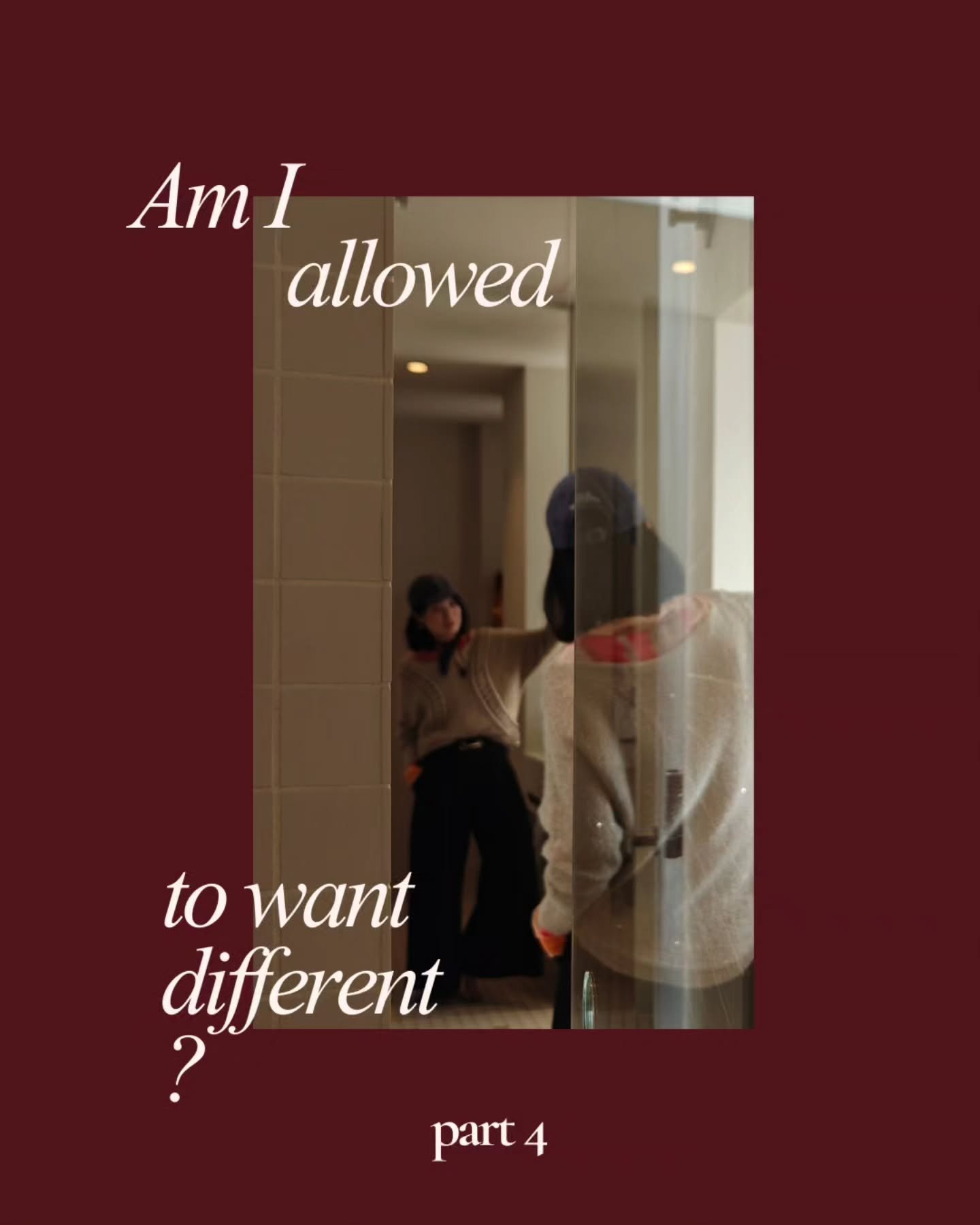 Wanting more does not mean you are selfish.

For years, I thought wanting more was selfish. That I should be grateful.
That I was asking for too much.

But the longing never went away. It just got quieter.

There is a reason we are all different. So 