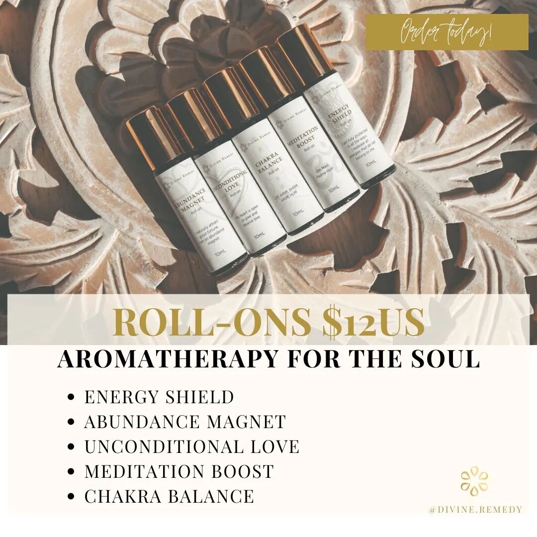 ❗️Moving Sale: Day 2❗️

Aromatherapy Roll-Ons are a perfect and easy way to get the benefits of essential oils in an easy and convenient way.

A few years ago I developed a line of Aromatherapy Products for the Soul.

For those that join me for event