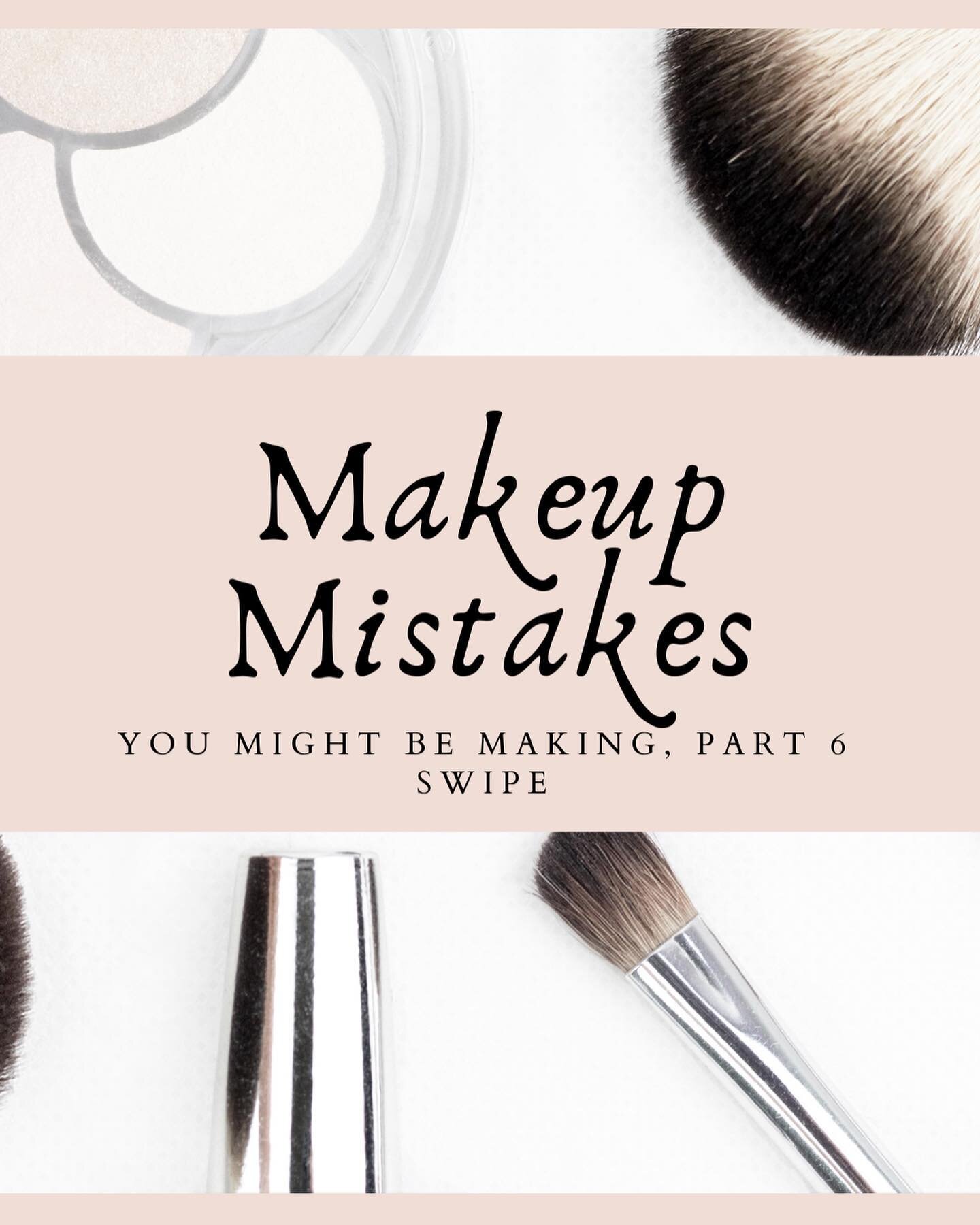 Makeup Mistakes you might be making, part 6! Swipe for video.

The way you hold your makeup brushes really makes the biggest difference in the application of your makeup, how your makeup goes on and blends. 

Let me know if you have any additional qu