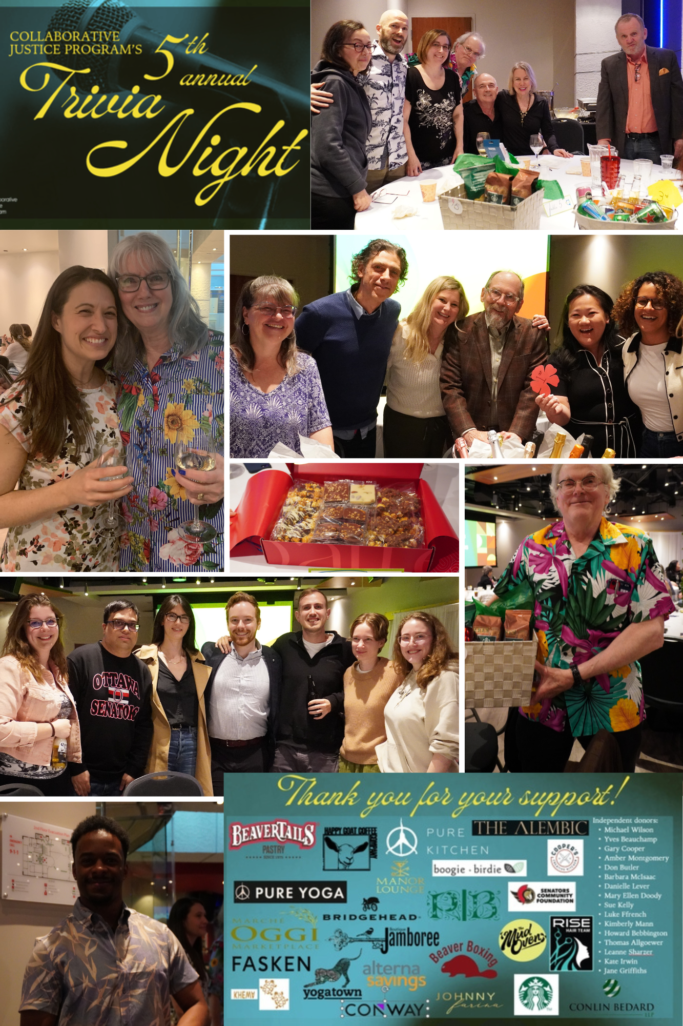 5th Annual Trivia Night — Collaborative Justice Program