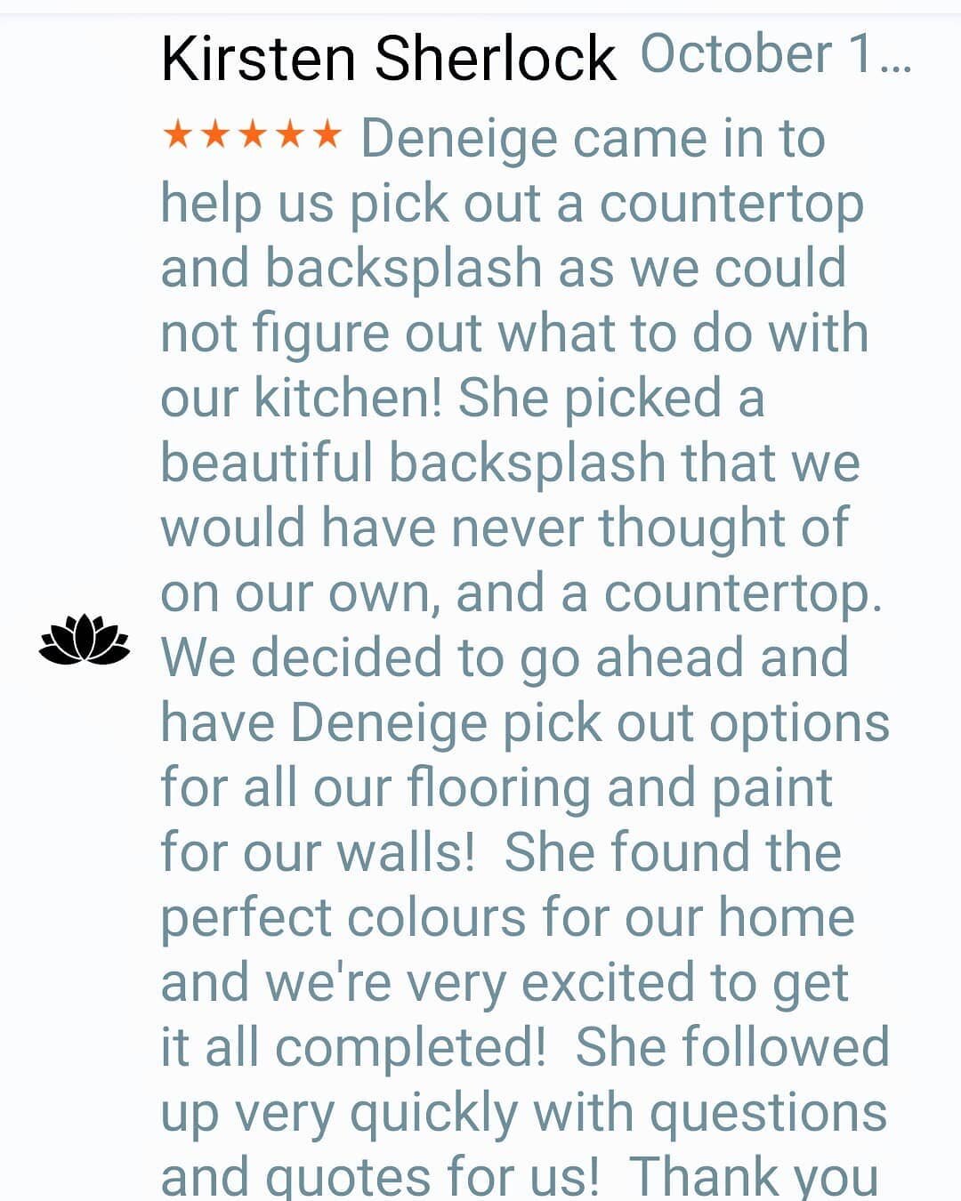 We are so pleased to share this 5 star review with you. As a small business, getting feedback is so important and helps us gauge how well our services meet our client's needs. Providing exceptional customer service is one of our core values and somet