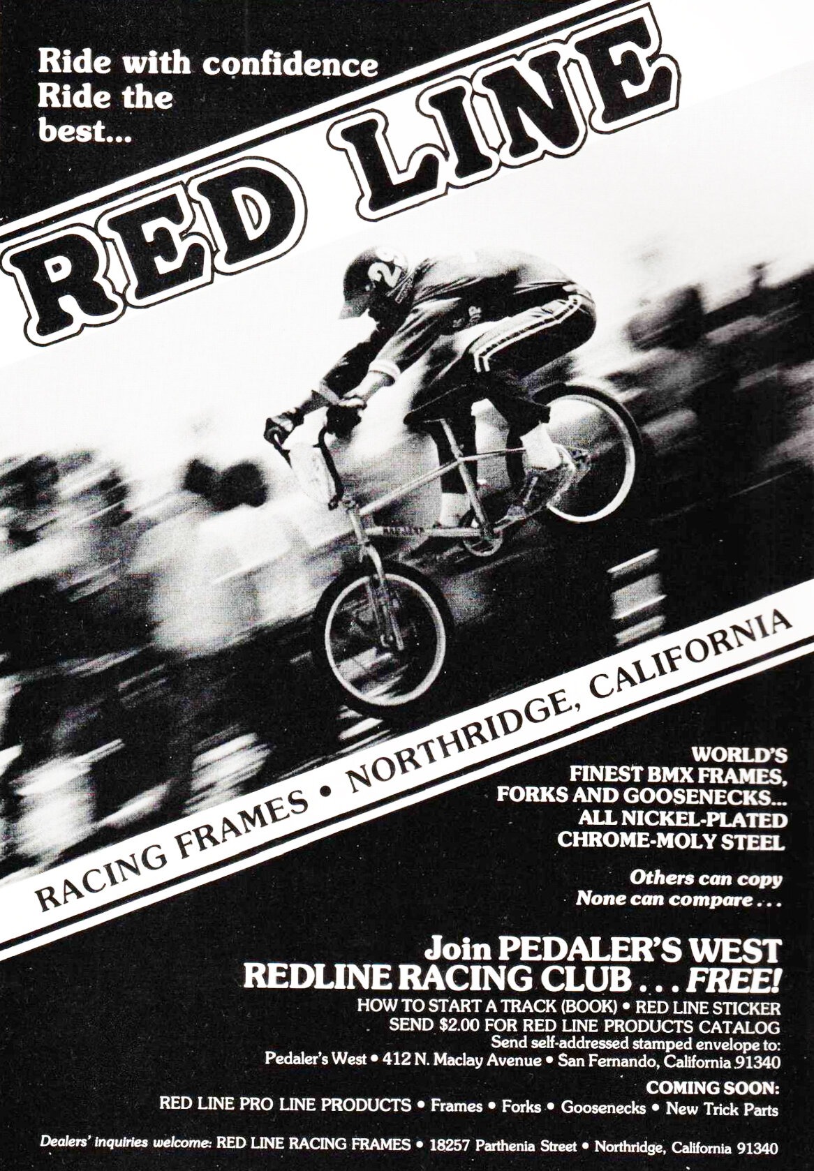 Redline MX-III early font decal set 