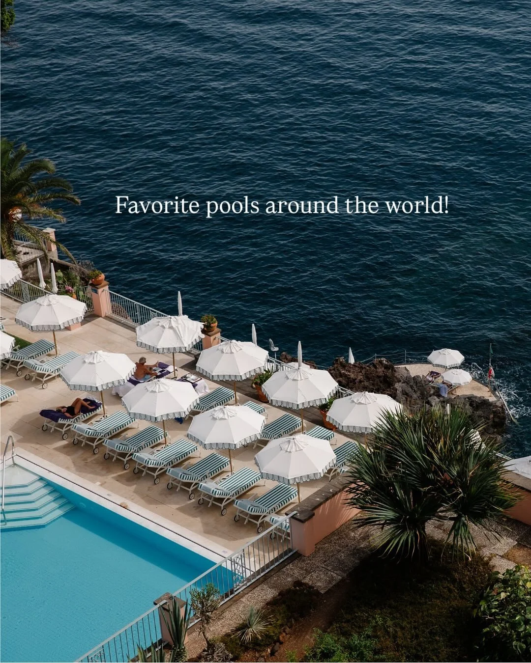 The thrill of dreaming up a trip is almost as exciting as the journey itself. If you&rsquo;re missing summer vibes, these stunning pools are major inspo for your Festive or Spring Break getaway. Think crystal-clear waters, jaw-dropping views, luxe po