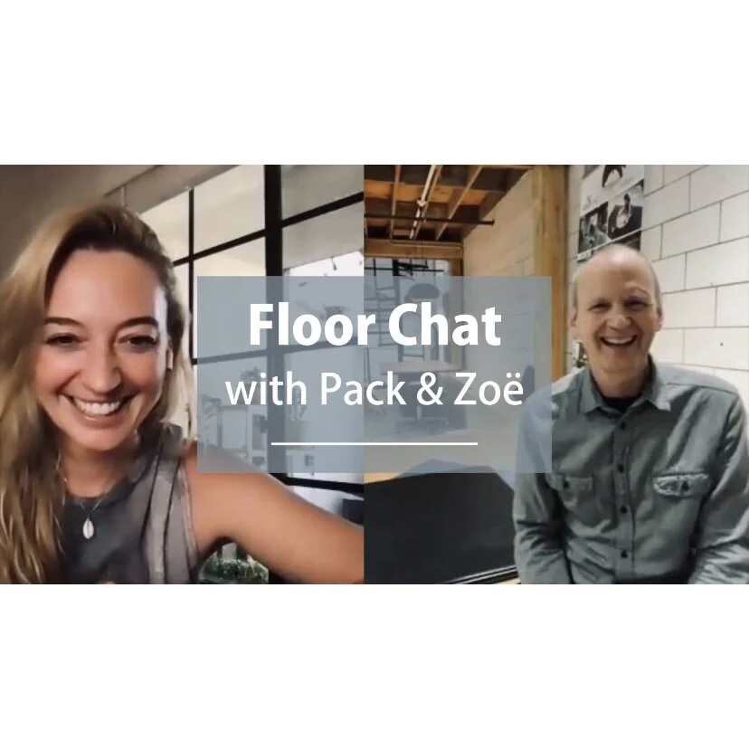 Floor Chat with Pack &amp; Zoë: DIY Floor Desk