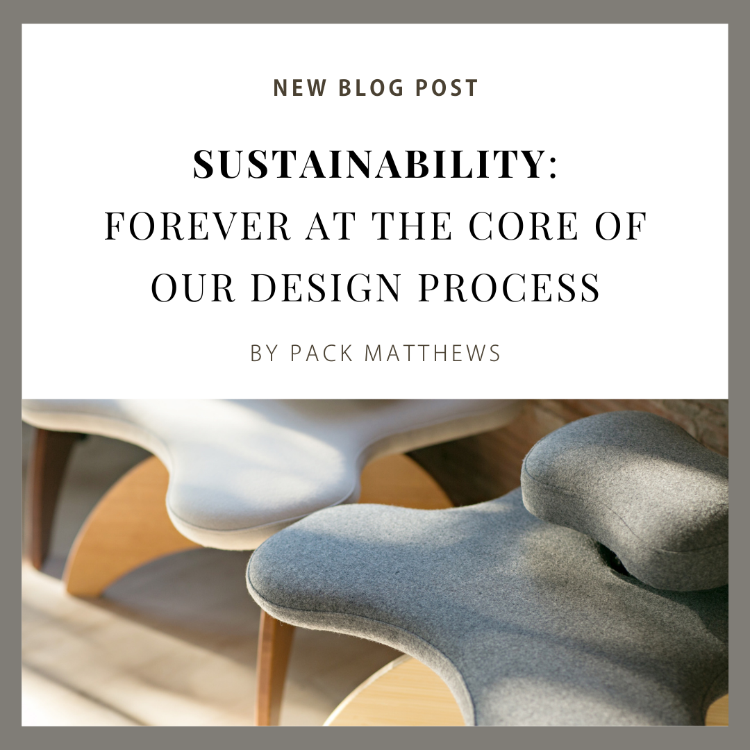 Sustainability: Forever at the Core of Our Design Process