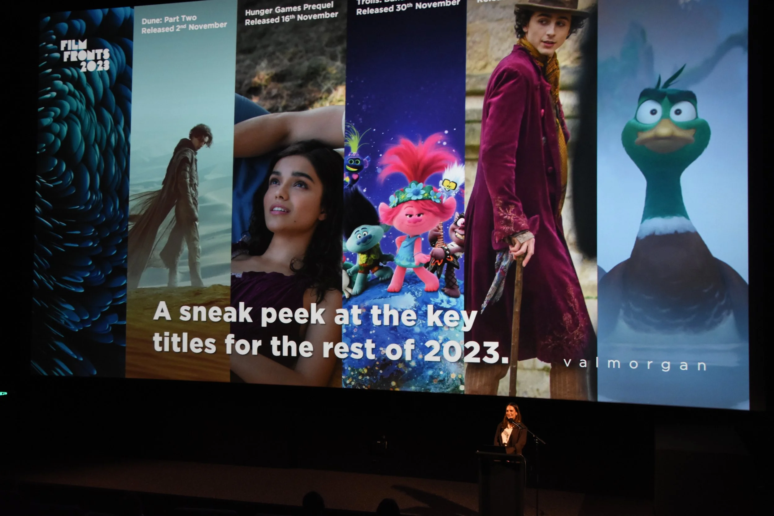 Val Morgan Hosts FilmFronts Showcasing The Biggest Upcoming Cultural Moments Of 2023.