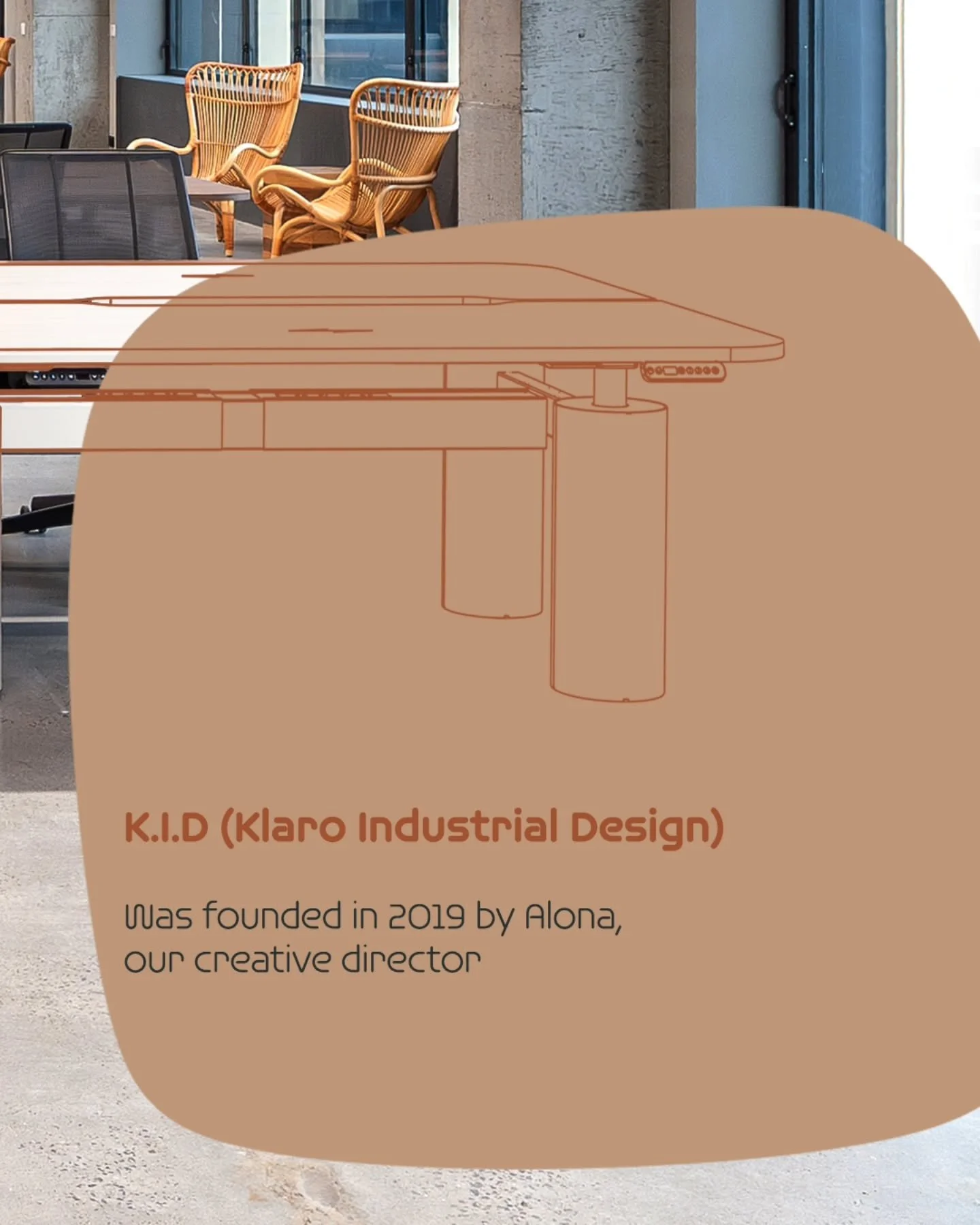 Alona's design process takes a holistic view:

weaving together aesthetics, manufacturing,

specification, and end-of-life considerations

into the very DNA of each product.

Her mission? To build a community of

passionate industry custodians who ch