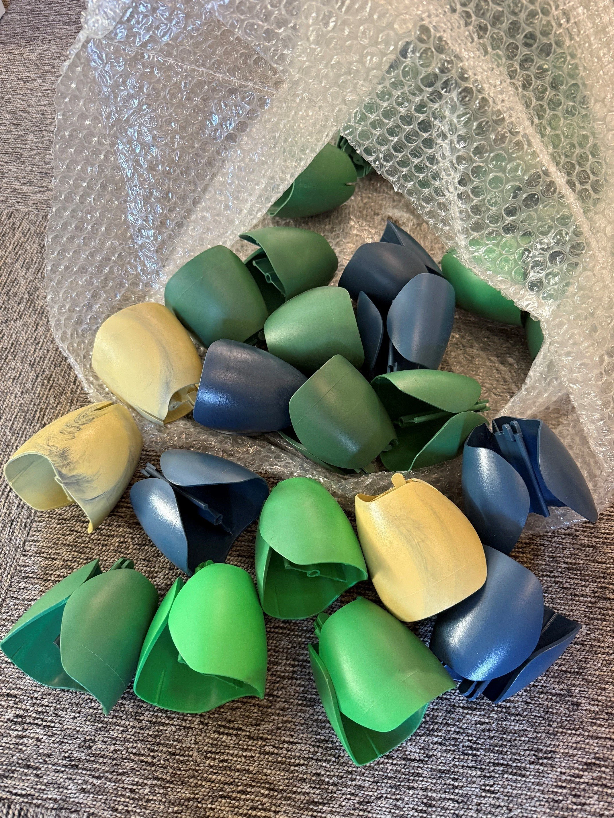 Specifying Recycled Materials: Colour Variation in Recycled HDPE