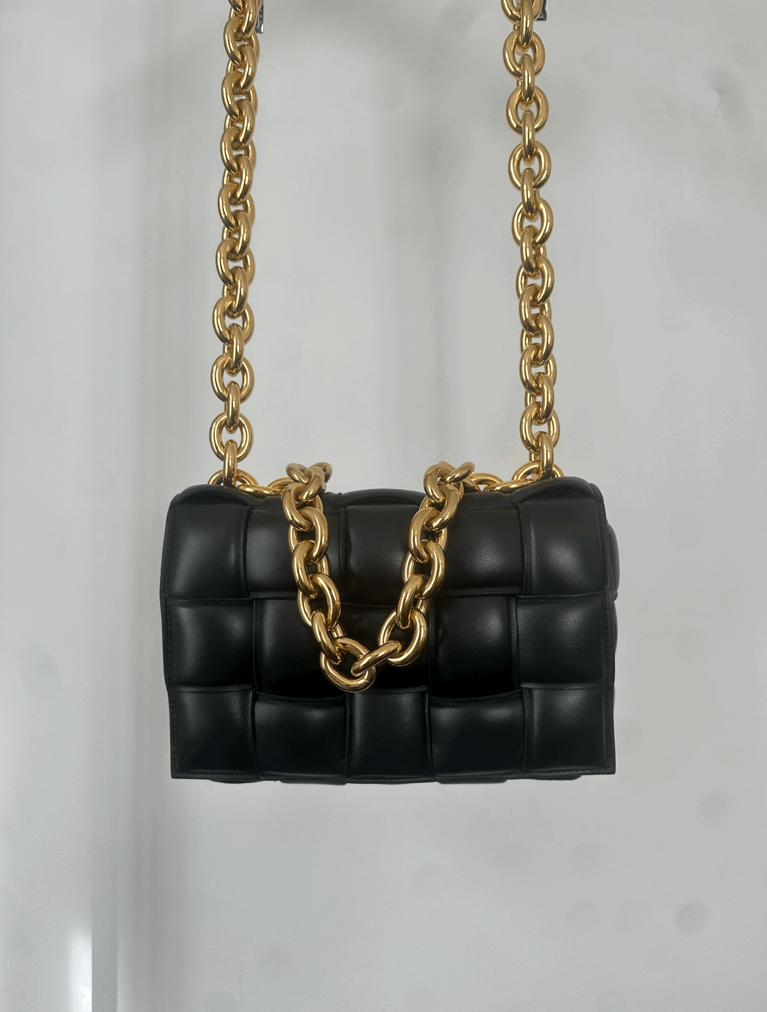 Bottega Veneta Intrecciato Chain Padded Cassette