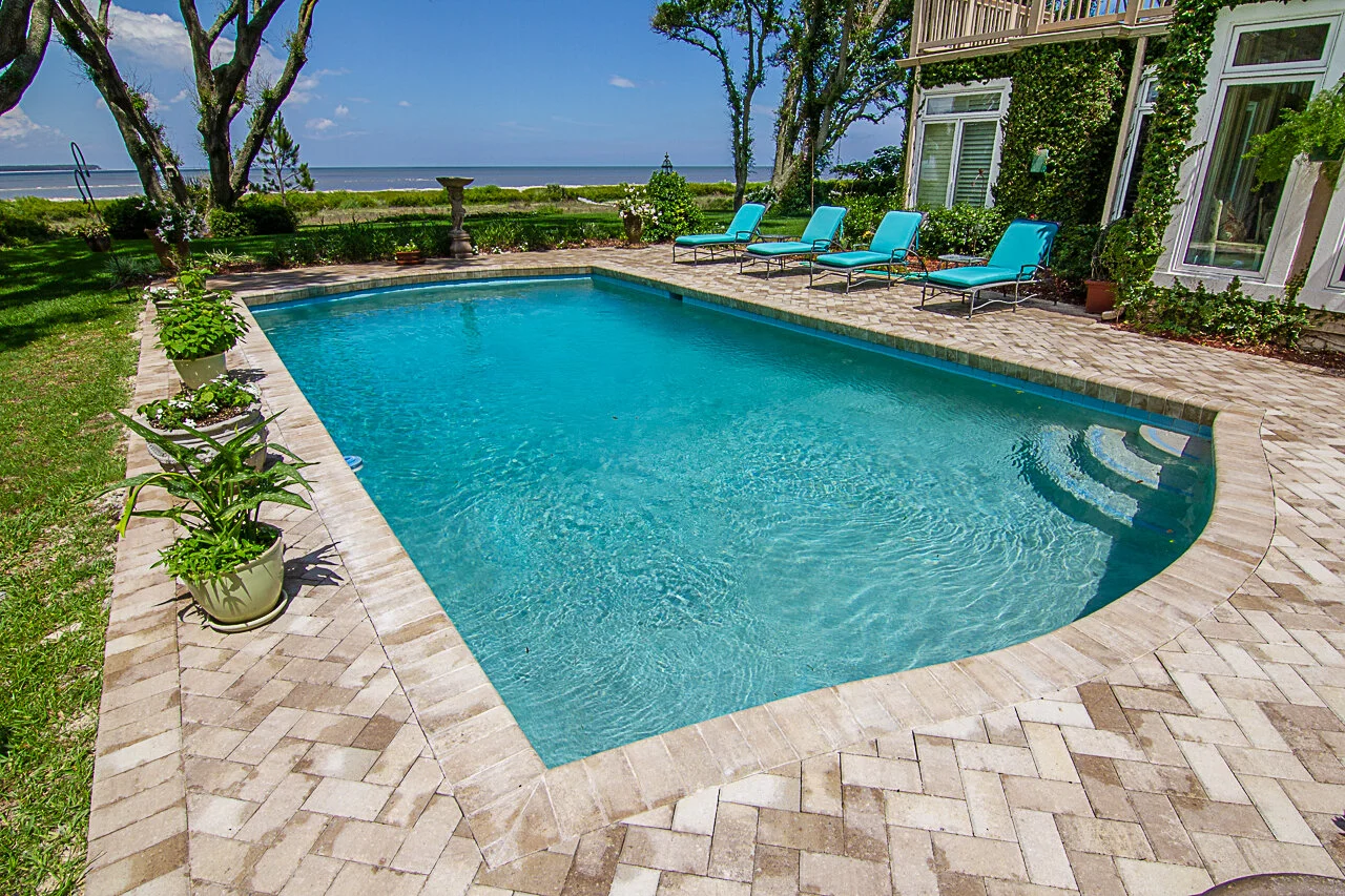 What is the BEST pool deck material? — American Paving Design