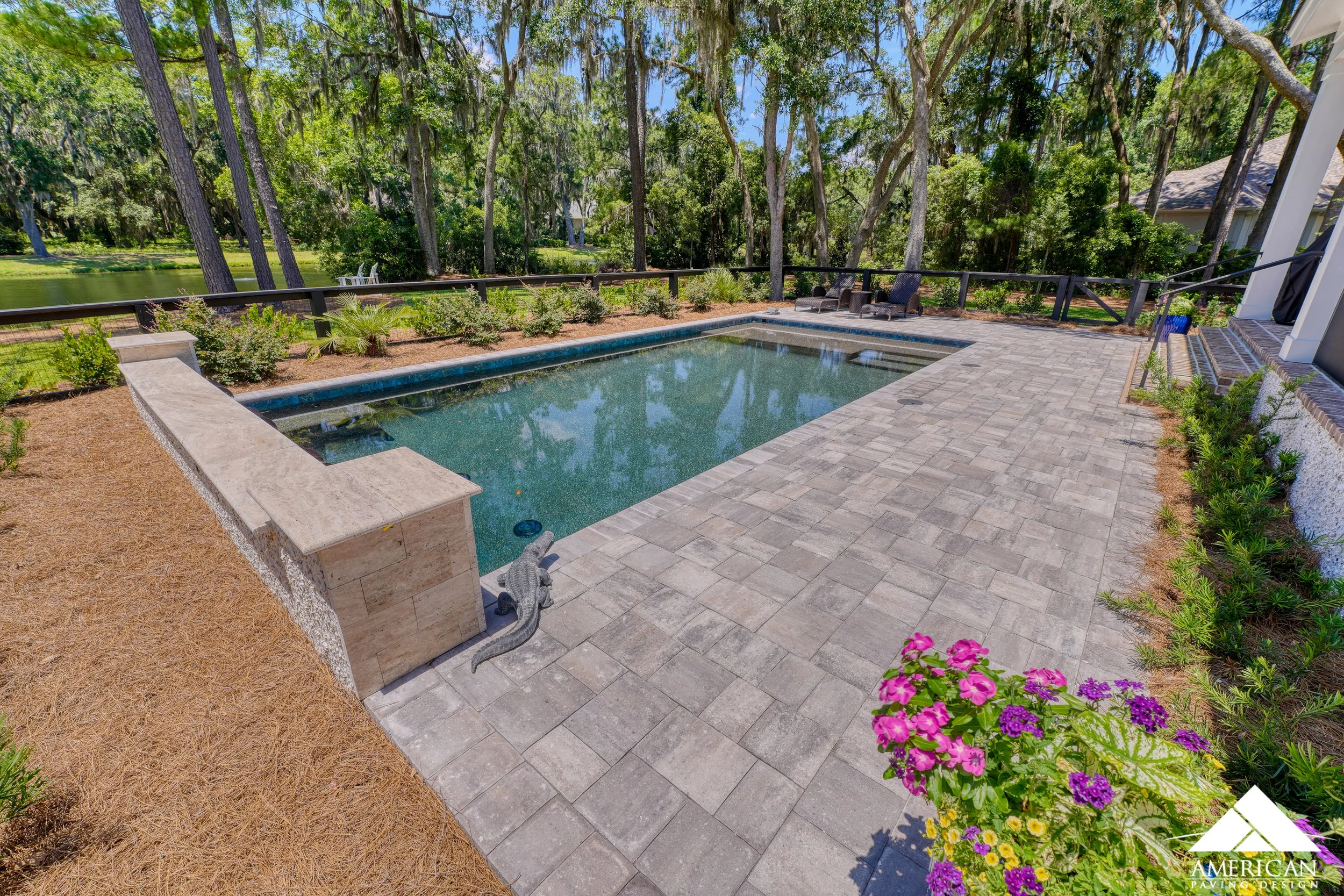 Swimming Pool Remodel — American Paving Design