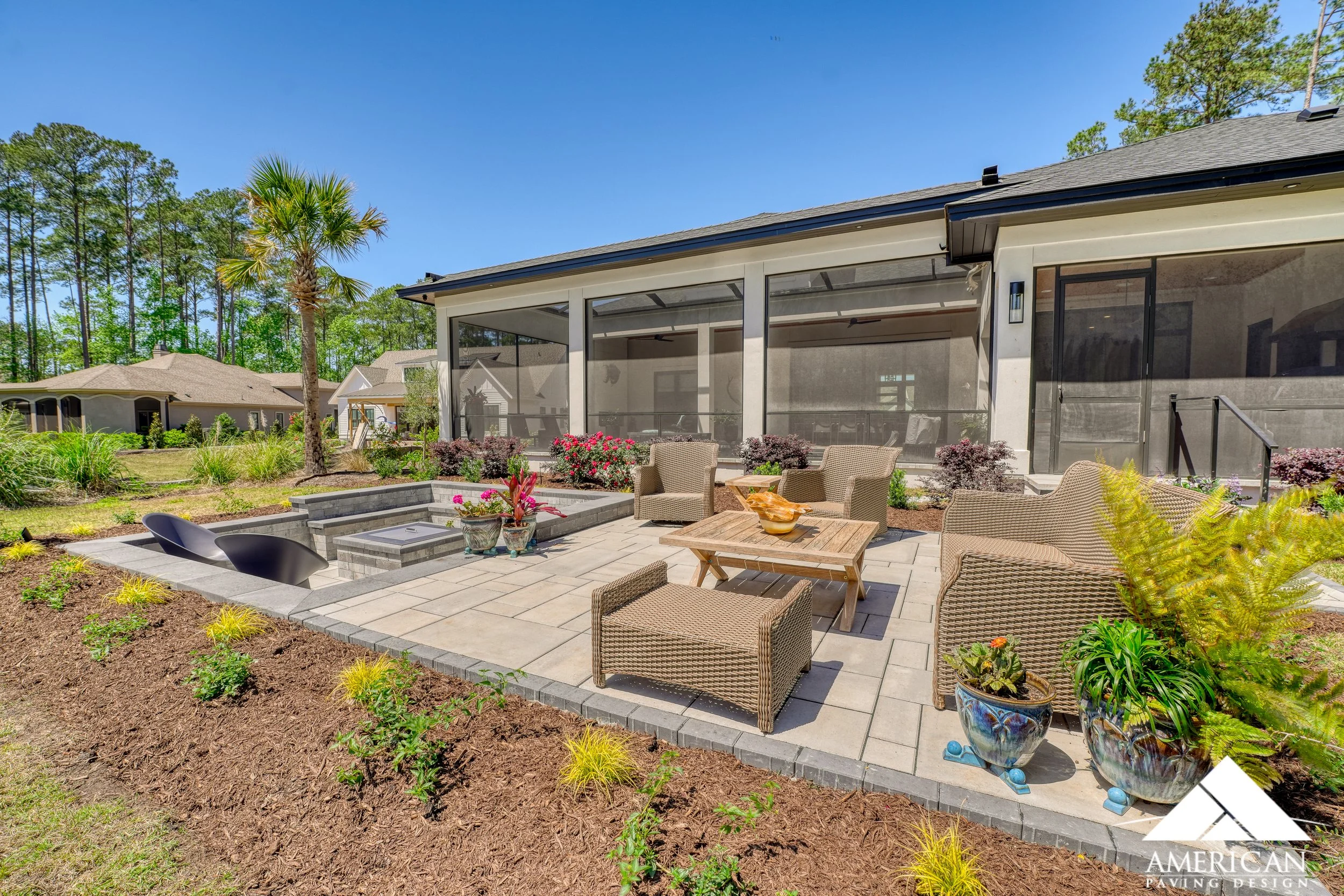 Covered Paver Patio Design Ideas