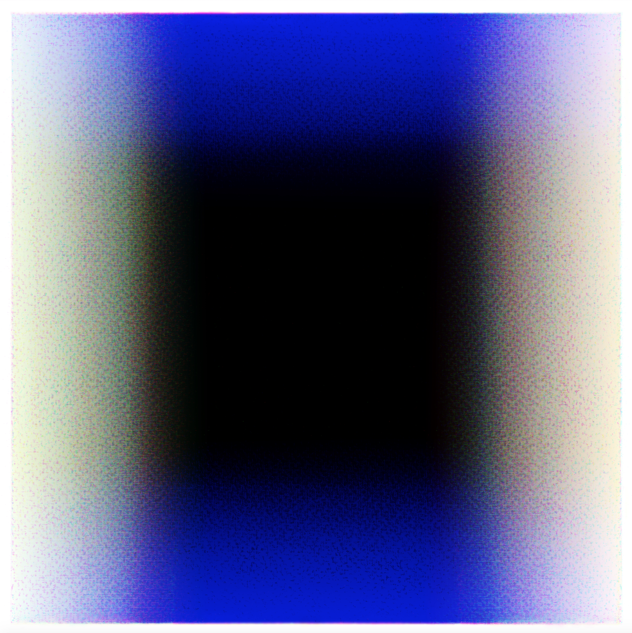 Dice Abstract 19–5OO5OO6OO 2018 unique print, archival pigment ink on paper on aluminium, 106 x 106 cm framed size