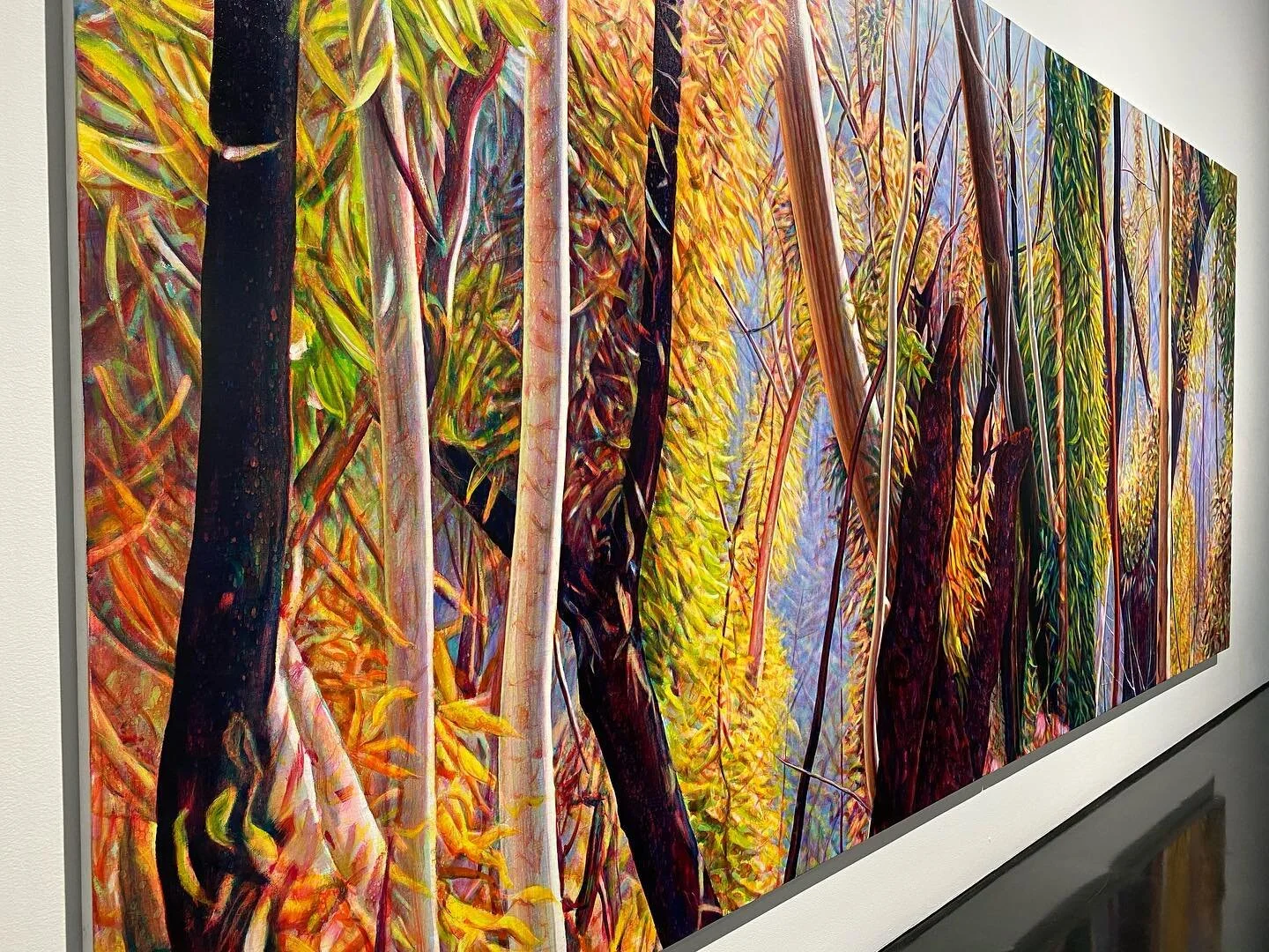 “Old World, New World” opens tomorrow at Tolarno Galleries, Melbourne, 1-4pm. After a year of lockdowns and aborted trips, I’m delighted to have these works up on the walls and to have an opening to go to!