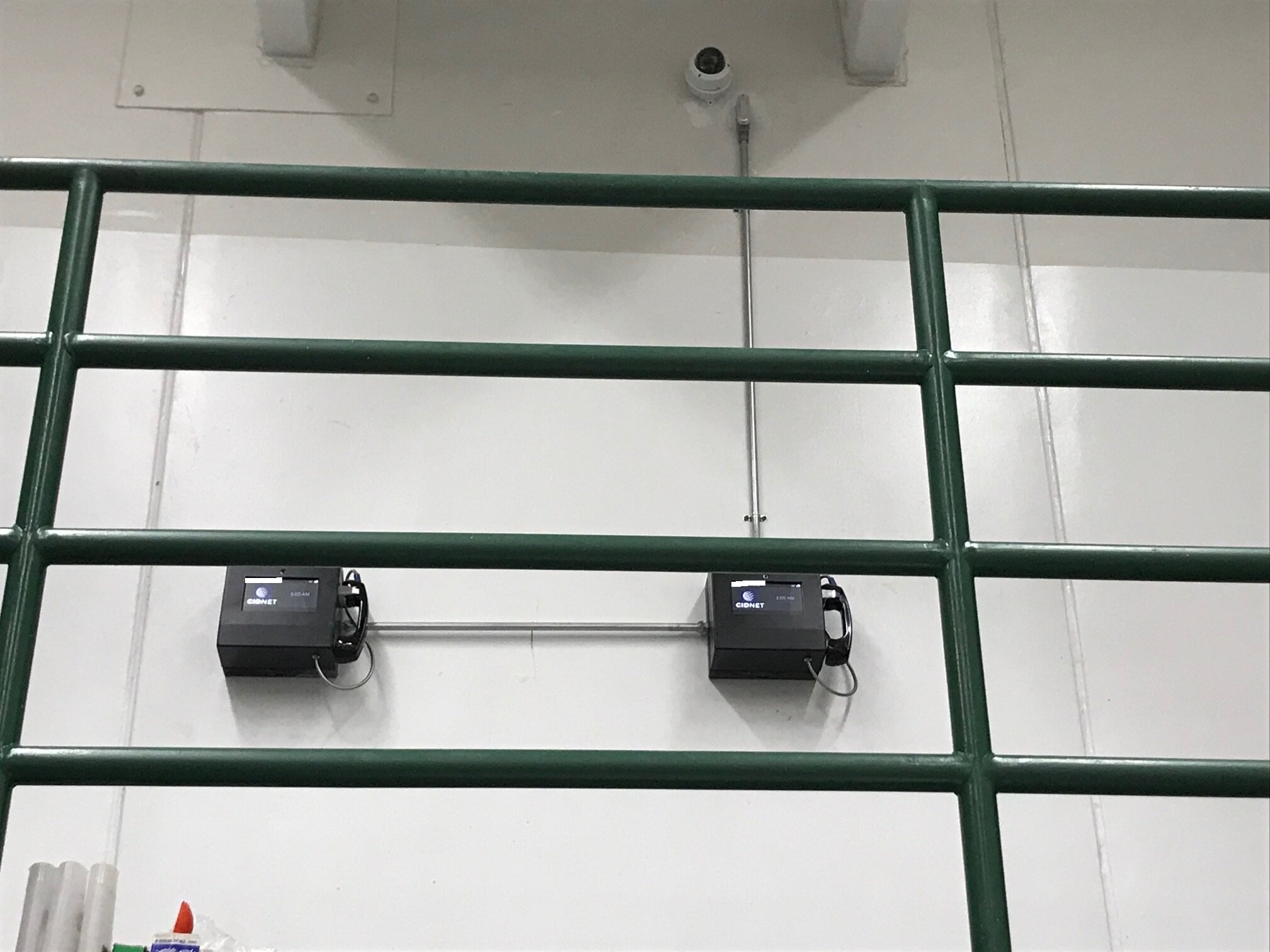 Video calling inmate system installation
