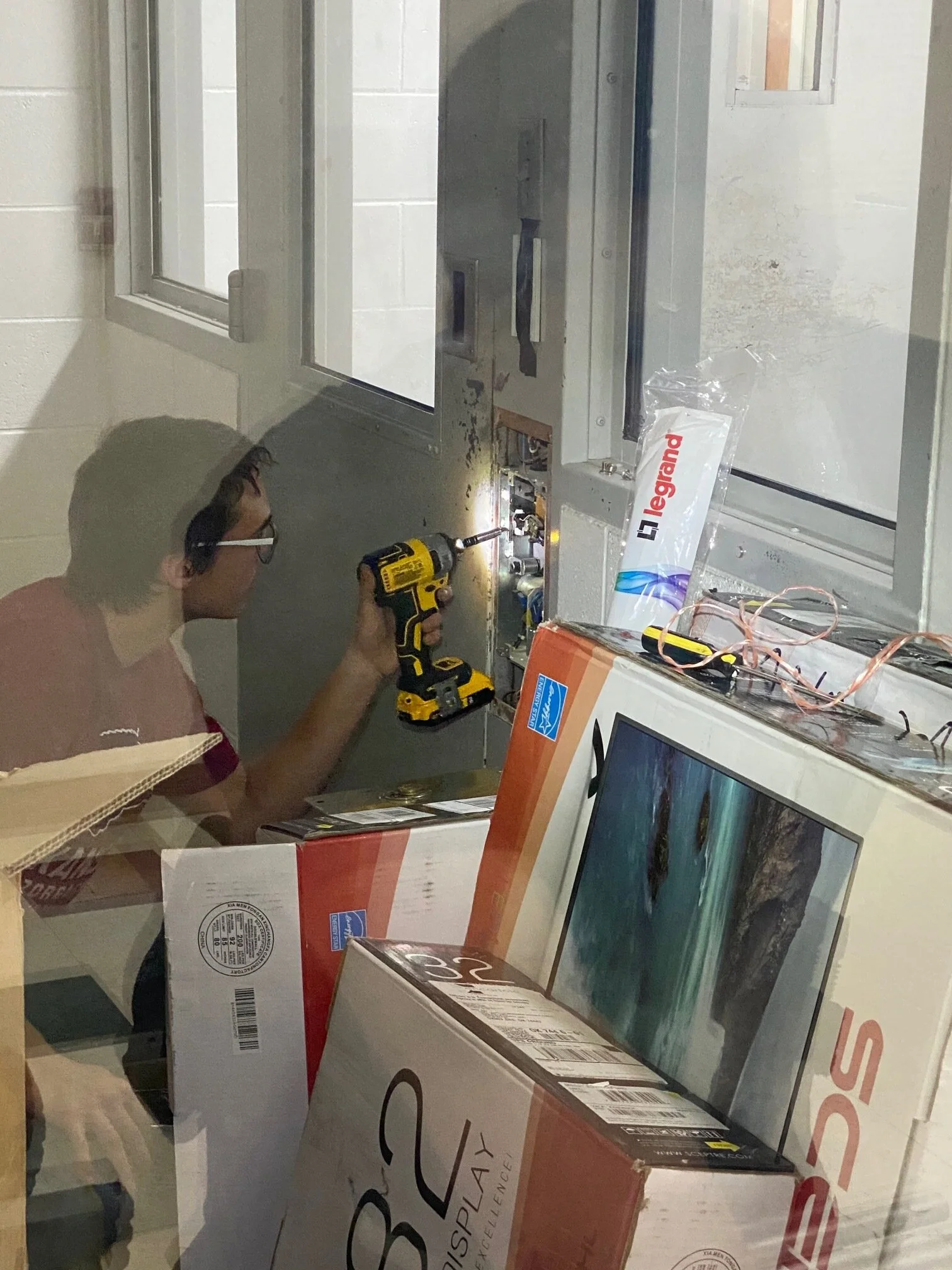 Access control for federal jail.