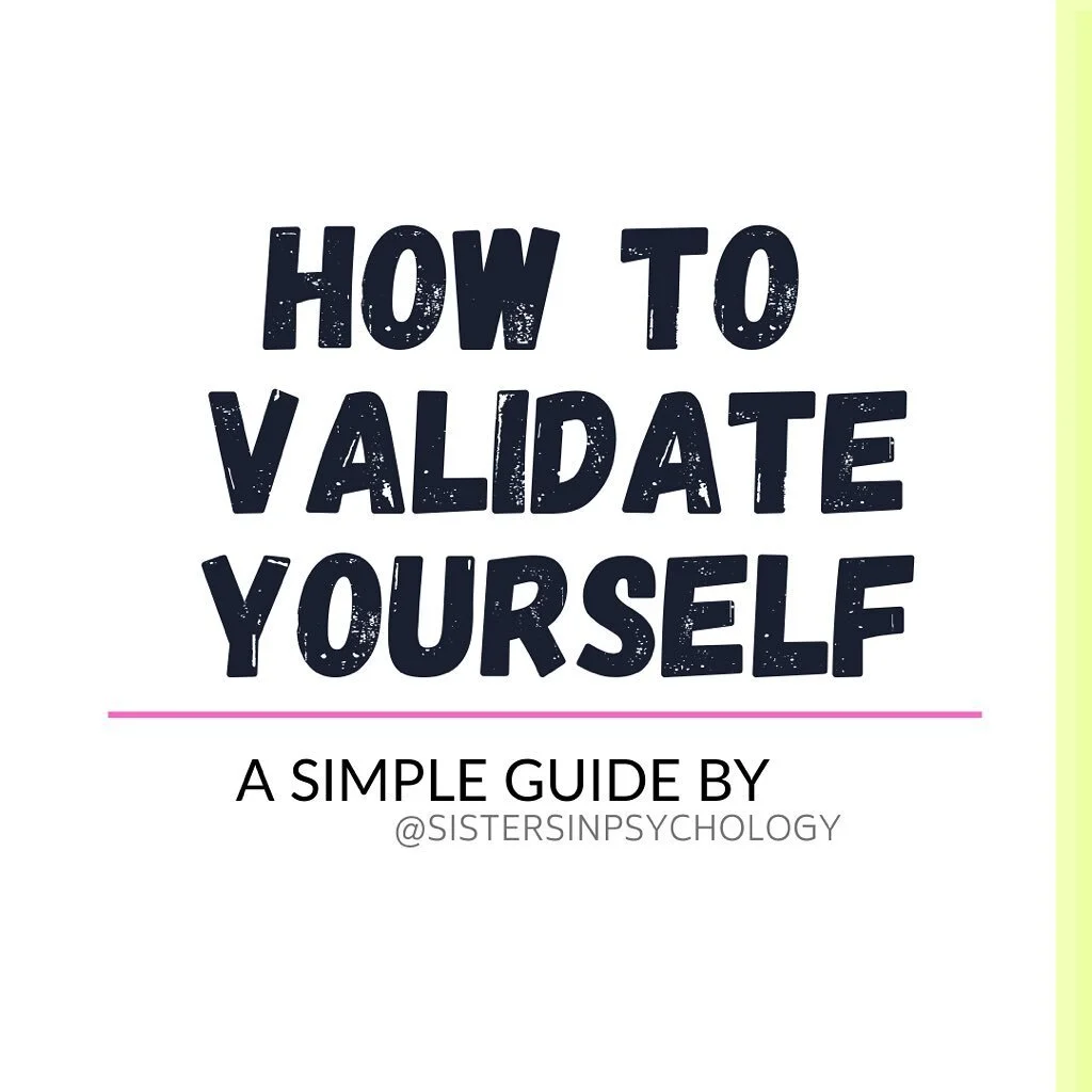 ✺ Leave a &hearts;️ if you can use some validation from yourself!! (We do &hearts;️&hearts;️&hearts;️). ✺ ✺ ✺

How do you meet your unmet needs? Are you able to meet these needs yourself?

Self-validation can help us emotionally regulate which can he