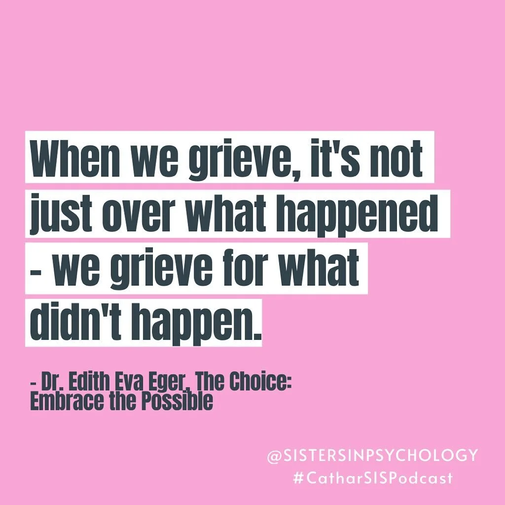 Leave a 🙏 if this quote resonates with you!

Holocaust survivor Dr. Edith Eva Eger explains that we all have a freedom of choice&mdash; and that the only place where we can exercise our freedom of choice is in the present moment. In her book, The Ch