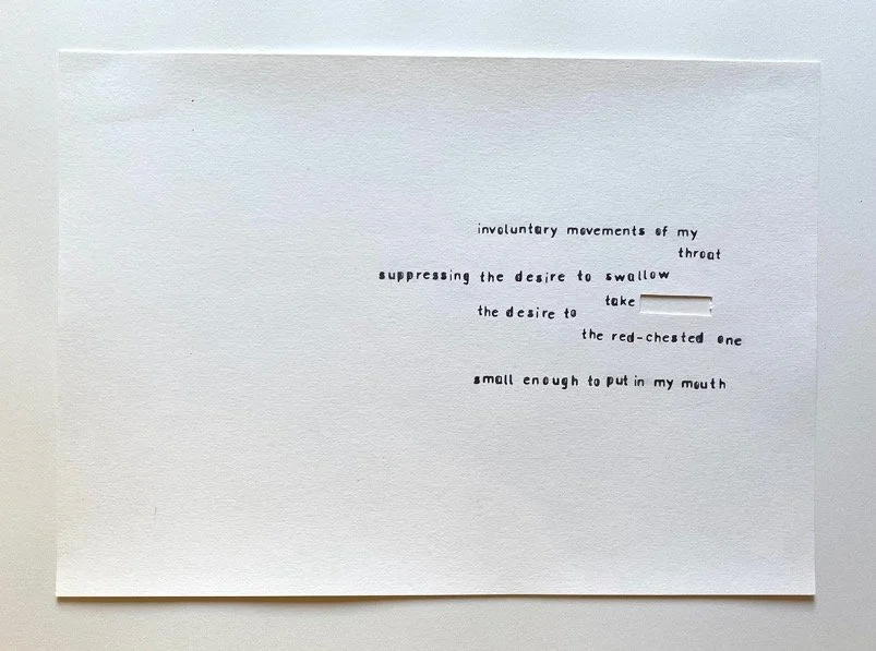 Suppressing
Graphite on paper
42x30 centimetres
$550 (including GST)