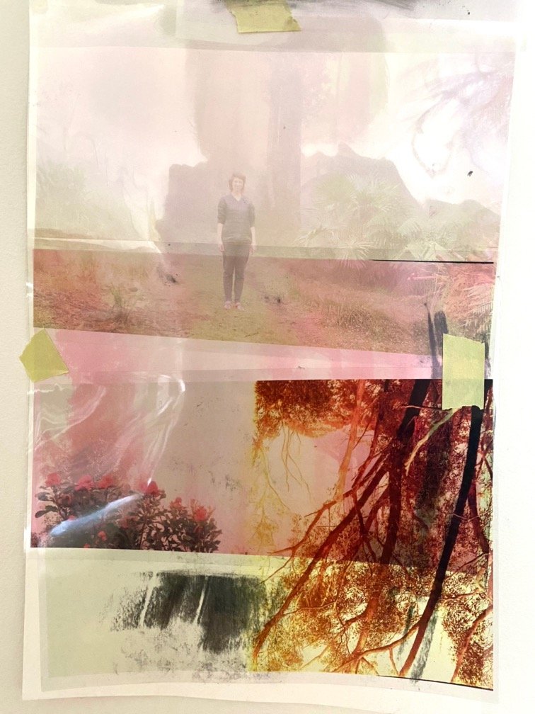 All works are untitled
Graphite, chinagraph, charcoal from the mountain, painters masking tape on doubled paper
Various dimensions, approximately 30x45 centimetres
$550 (including GST)