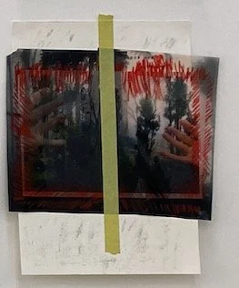 All works are untitled
Graphite, chinagraph, charcoal from the mountain, painters masking tape on doubled paper
Various dimensions, approximately 30x45 centimetres
$550 (including GST)