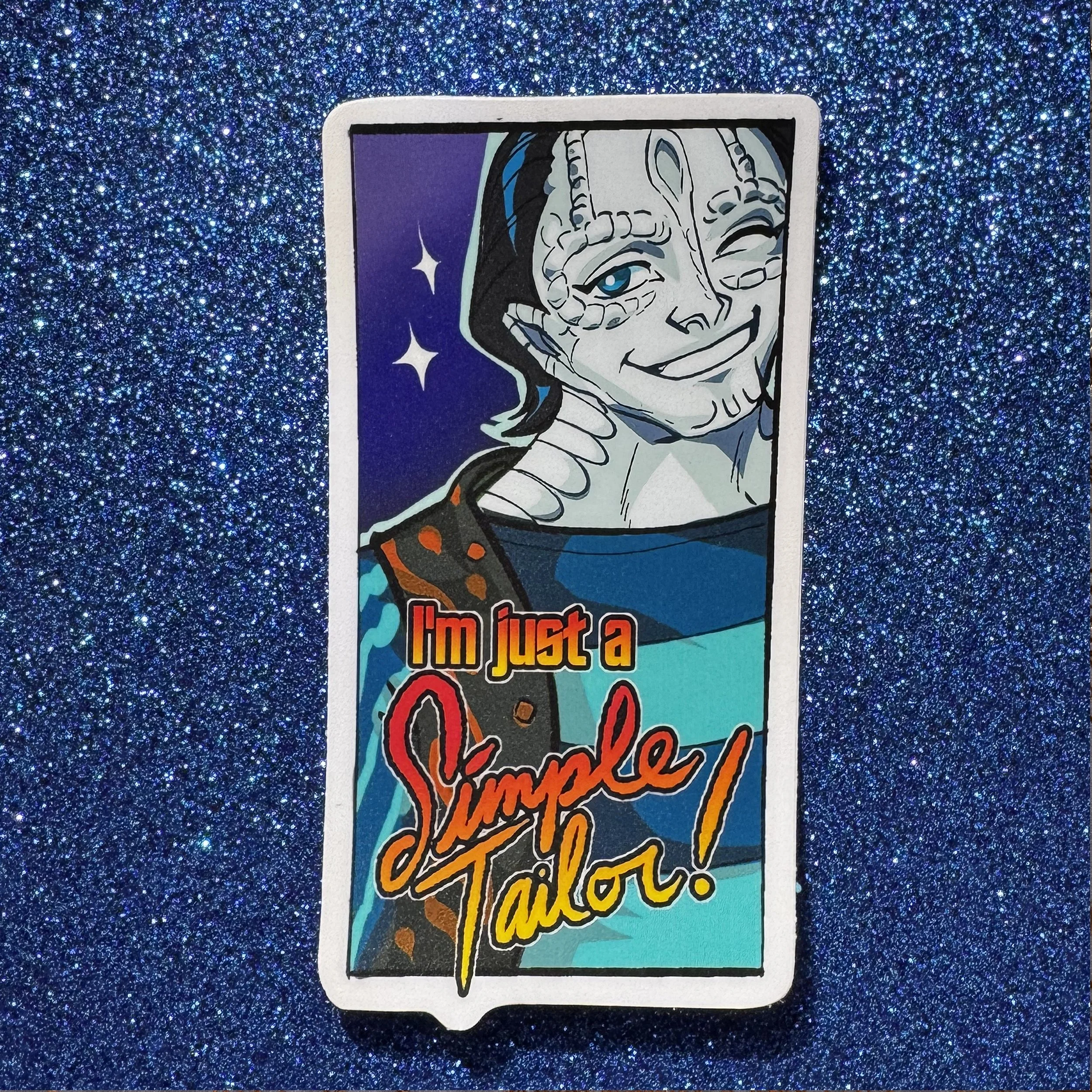 I'm Just a Simple Tailor! Garak Matte Vinyl Sticker