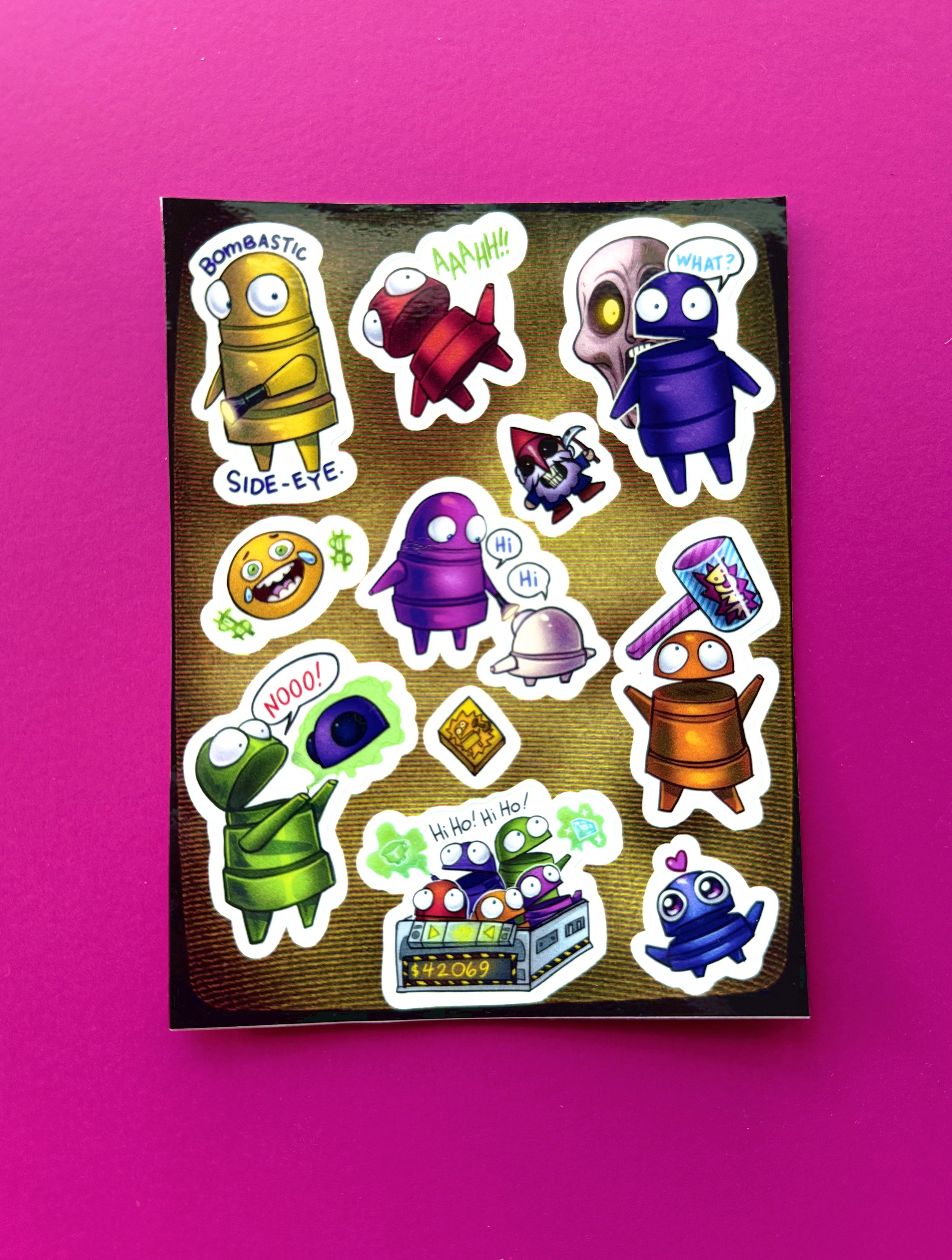 REPO Vinyl Sticker Sheet
