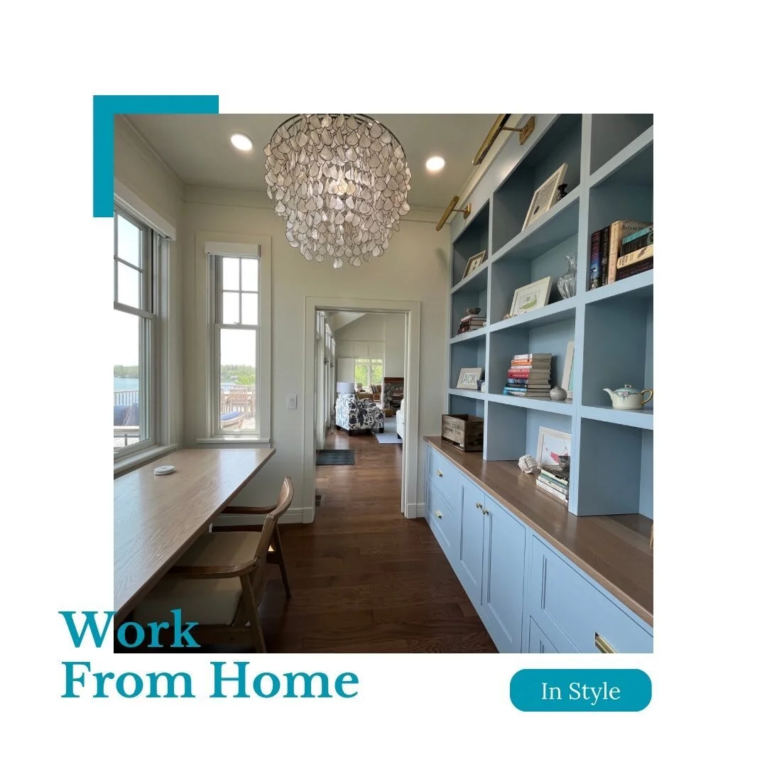 One benefit of working from home is that you may choose your favorite spot in your home and make it work for you.