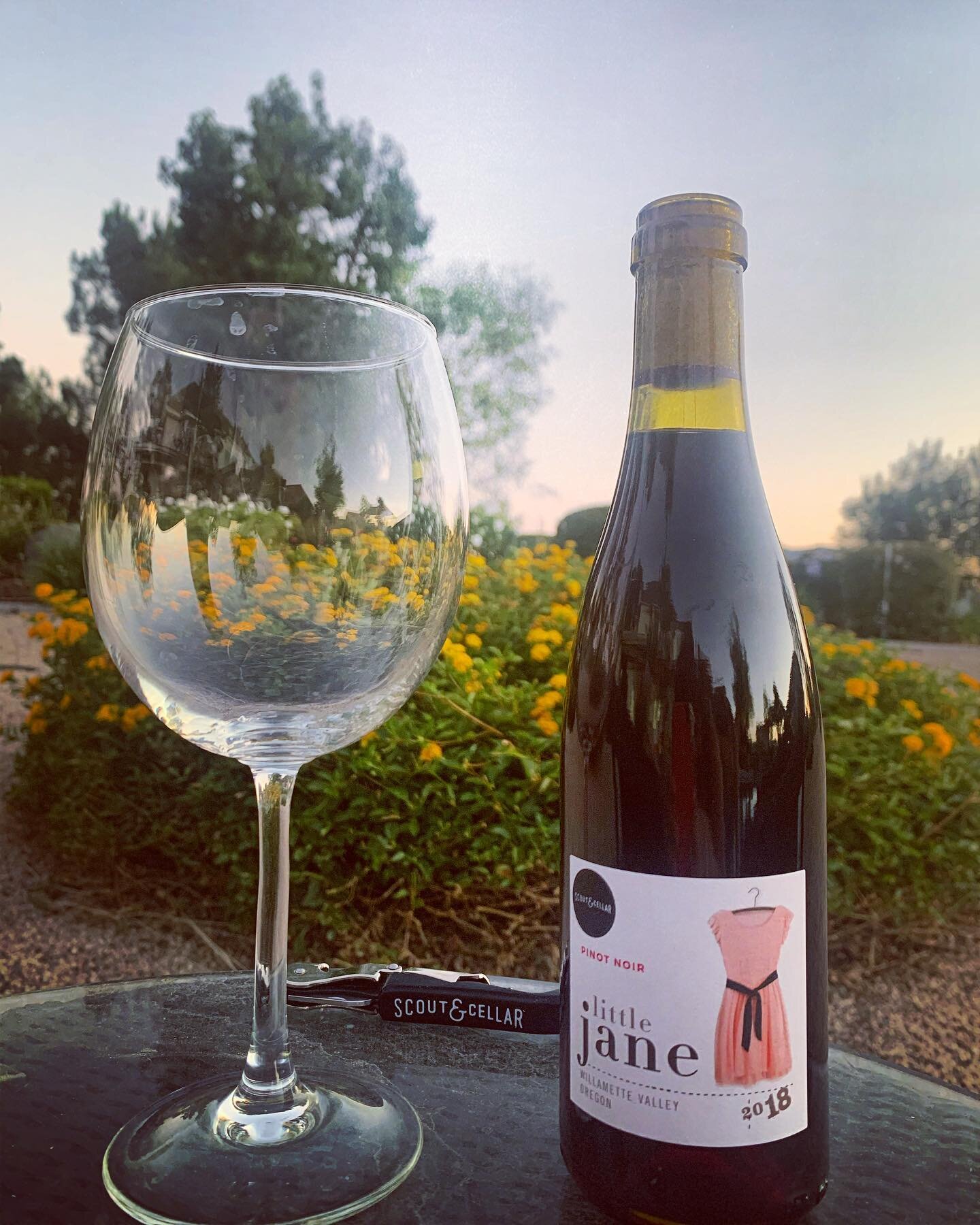 Little Jane... Big Glass...

&ldquo;For this Pinot Noir, grapes were handpicked from 20-year-old vines then sorted, destemmed and placed in steel tanks to ferment for 1-2 weeks on native yeasts. The wine then aged in neutral French Oak barrels for 11