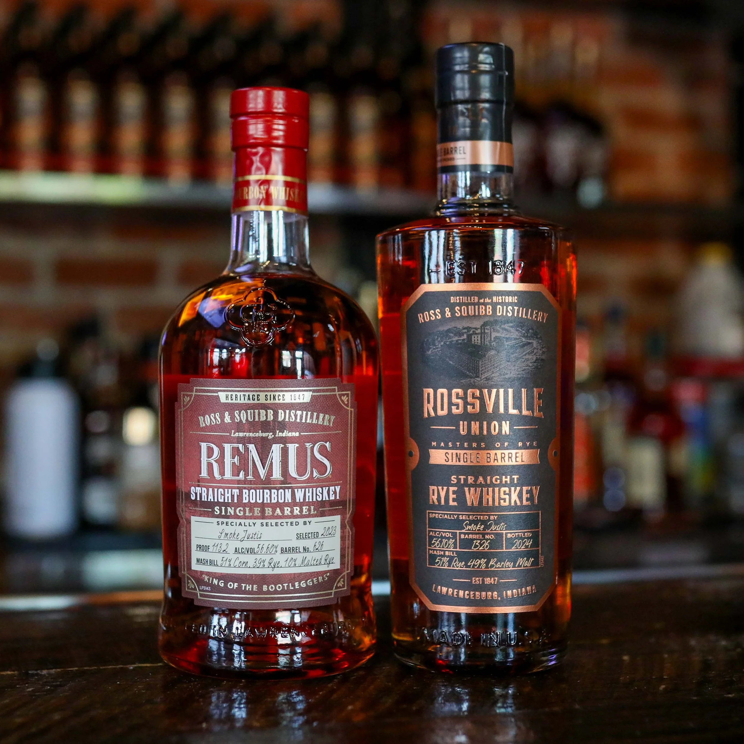 George Remus and Rossville Union Single Barrels - Package Deal