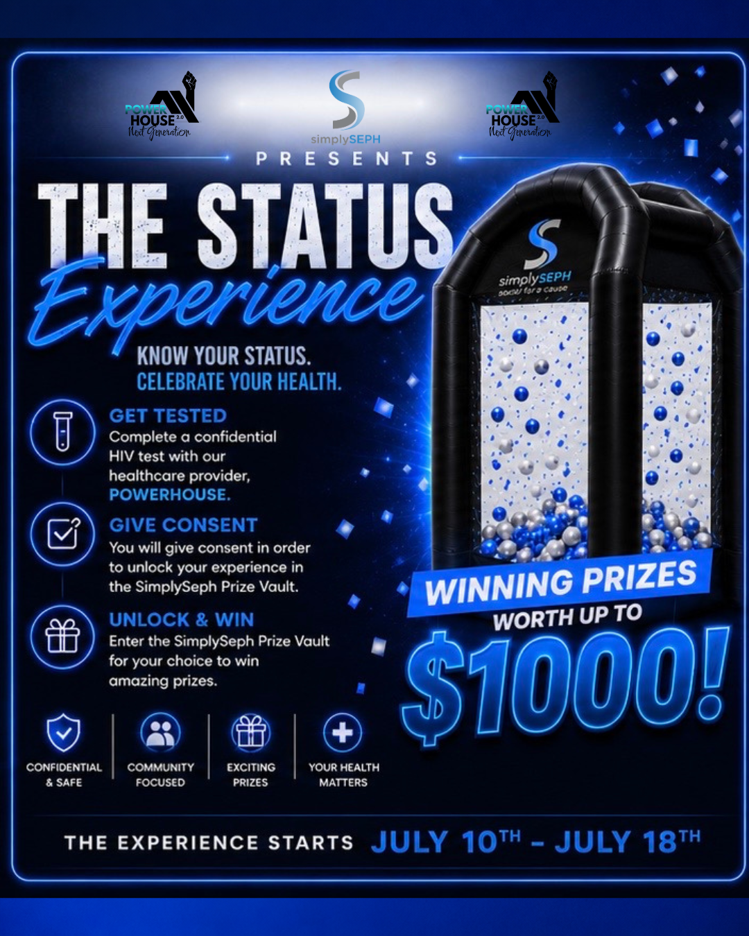 Status Experience Presented By SimpySeph in partnership with Powerhouse CLT