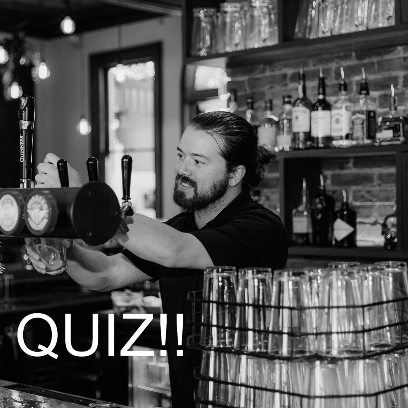 Team!! Quiz is finally back! After a bit of delay we can now FINALLY set the date, woo! Thank you all for your patience. 
The first Pub Quiz of the season will be on Tues 18th April (next Tuesday) at 7pm. Get here for 6:30pm so we can ensure we kick 