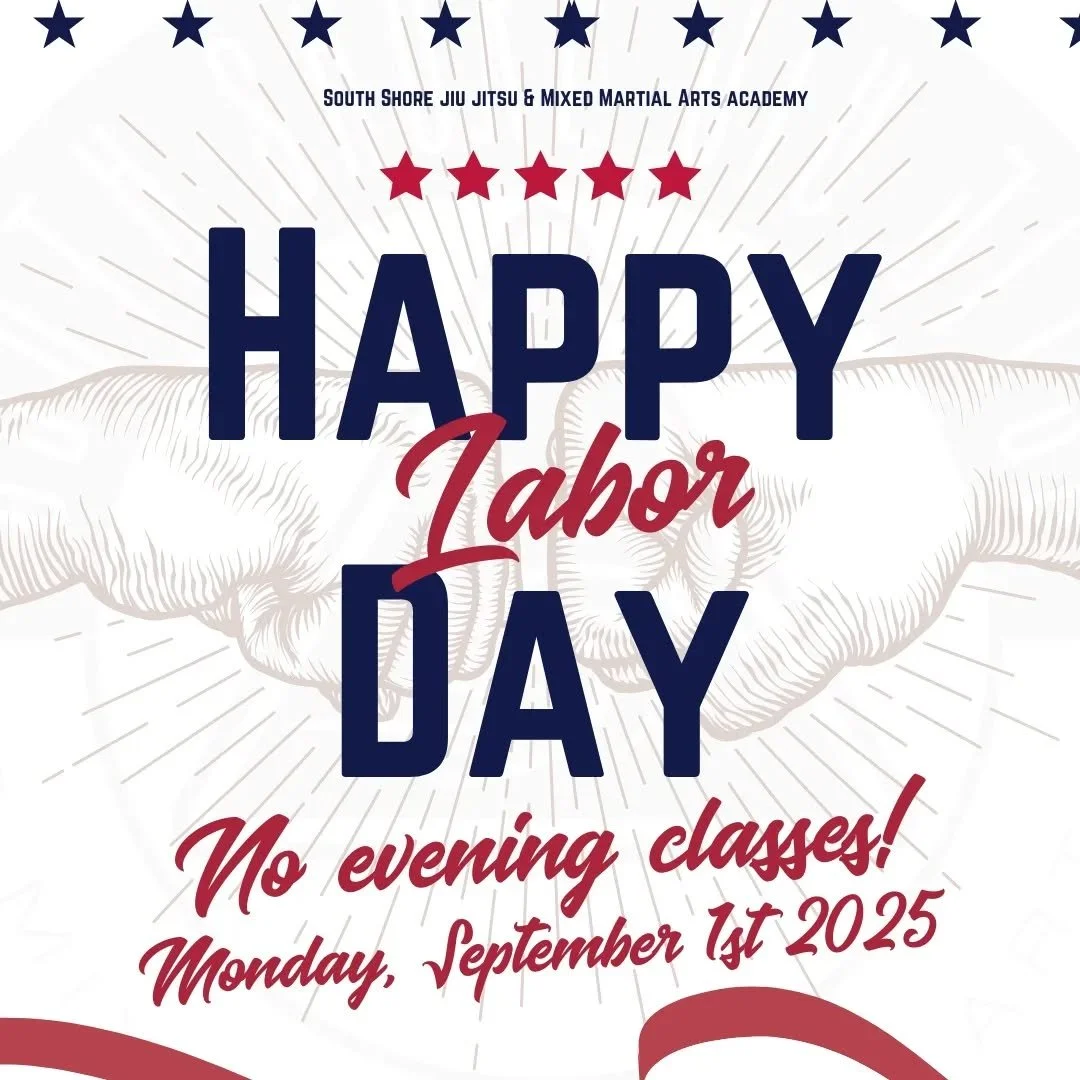 Wishing everyone a safe and relaxing Labor Day!! 🇺🇸 @southshorejiujitsu
&bull;No classes this evening!! 
&bull;See you all TOMORROW! 🤙🌊
.
.
.
@southshorejiujitsu