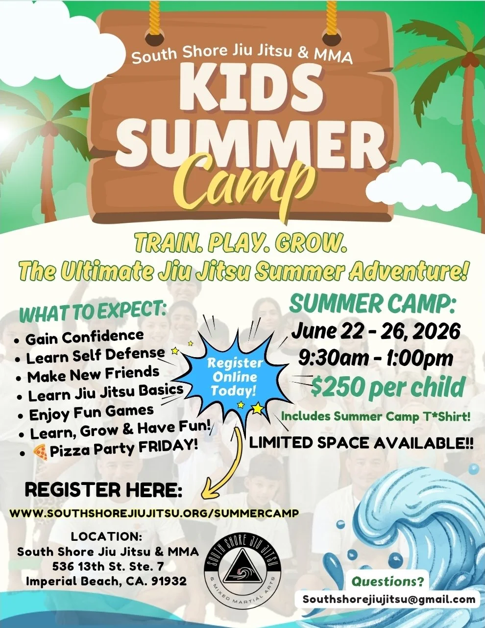 SUMMER CAMP- 2026