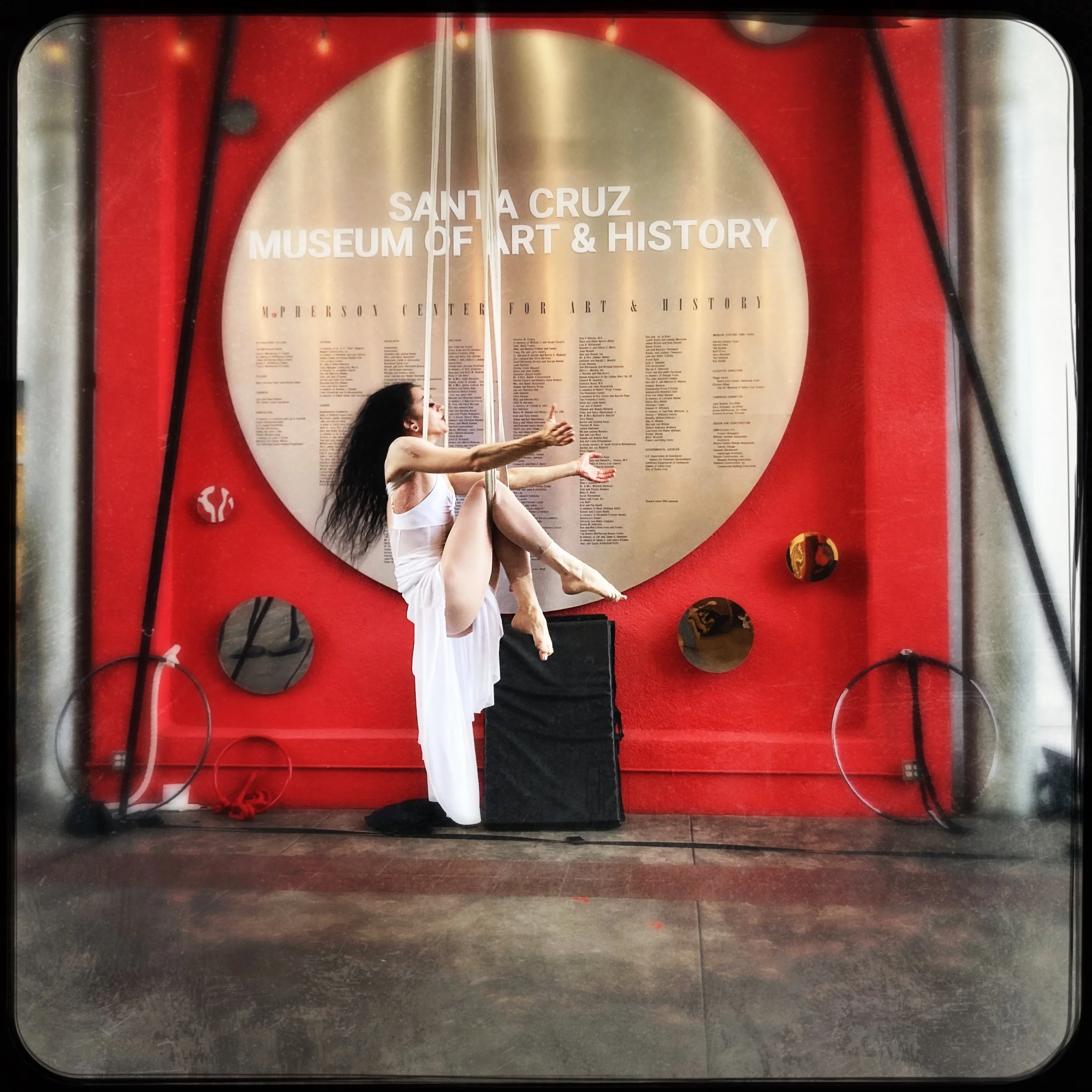 Circus of the Moon performs at the Festival of Monsters.