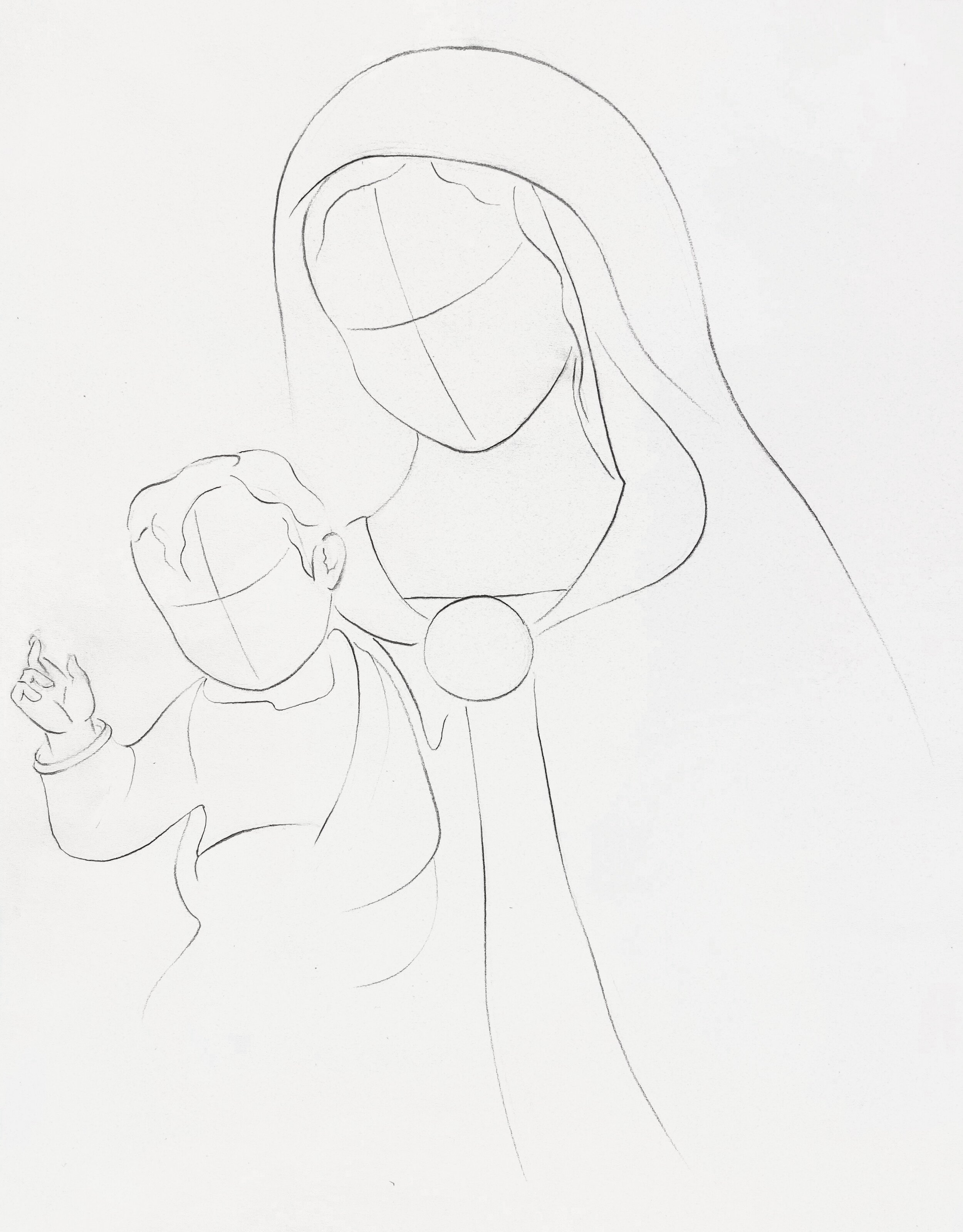 Graphite on sketch paper