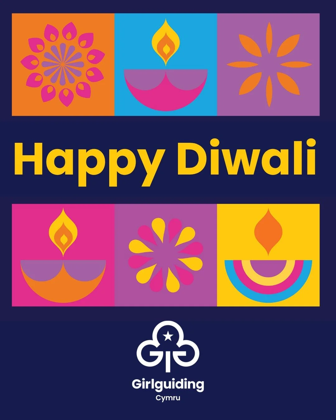 ✨ Happy Diwali! ✨
Wishing a joyful and bright Diwali to all our Girlguiding Cymru members, volunteers, and families celebrating today. 🪔💛
May your day be filled with light, love, and happiness. 🌟
#Diwali #happydiwali2025 #GirlguidingCymru #Guid
