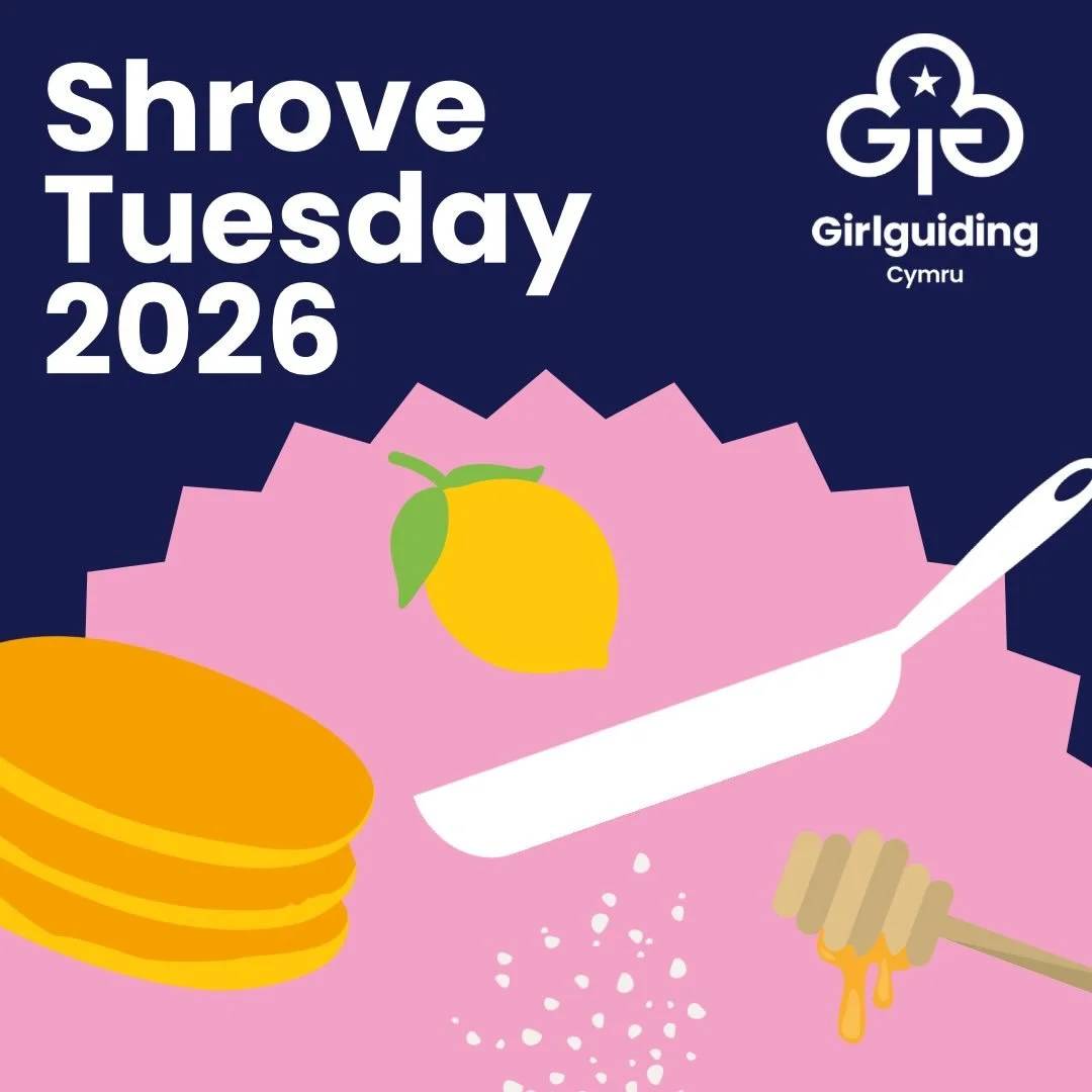 🥞 Happy Shrove Tuesday from Girlguiding Cymru! 🥞

Time to get flipping! Whether you&rsquo;re enjoying classic lemon and sugar or trying something new, we hope your day is full of fun, friends and fantastic pancakes.

Don&rsquo;t forget to share you