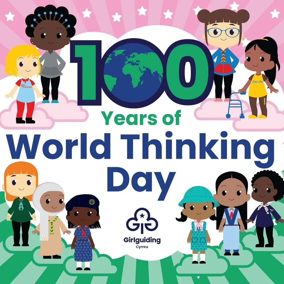 🎉💙 Happy World Thinking Day 2026!

Today we celebrate something truly special, the 100th anniversary of World Thinking Day. For a century, Girlguiding and Girl Scouts around the world have come together in friendship, reflection and action. 🌍✨

Ou