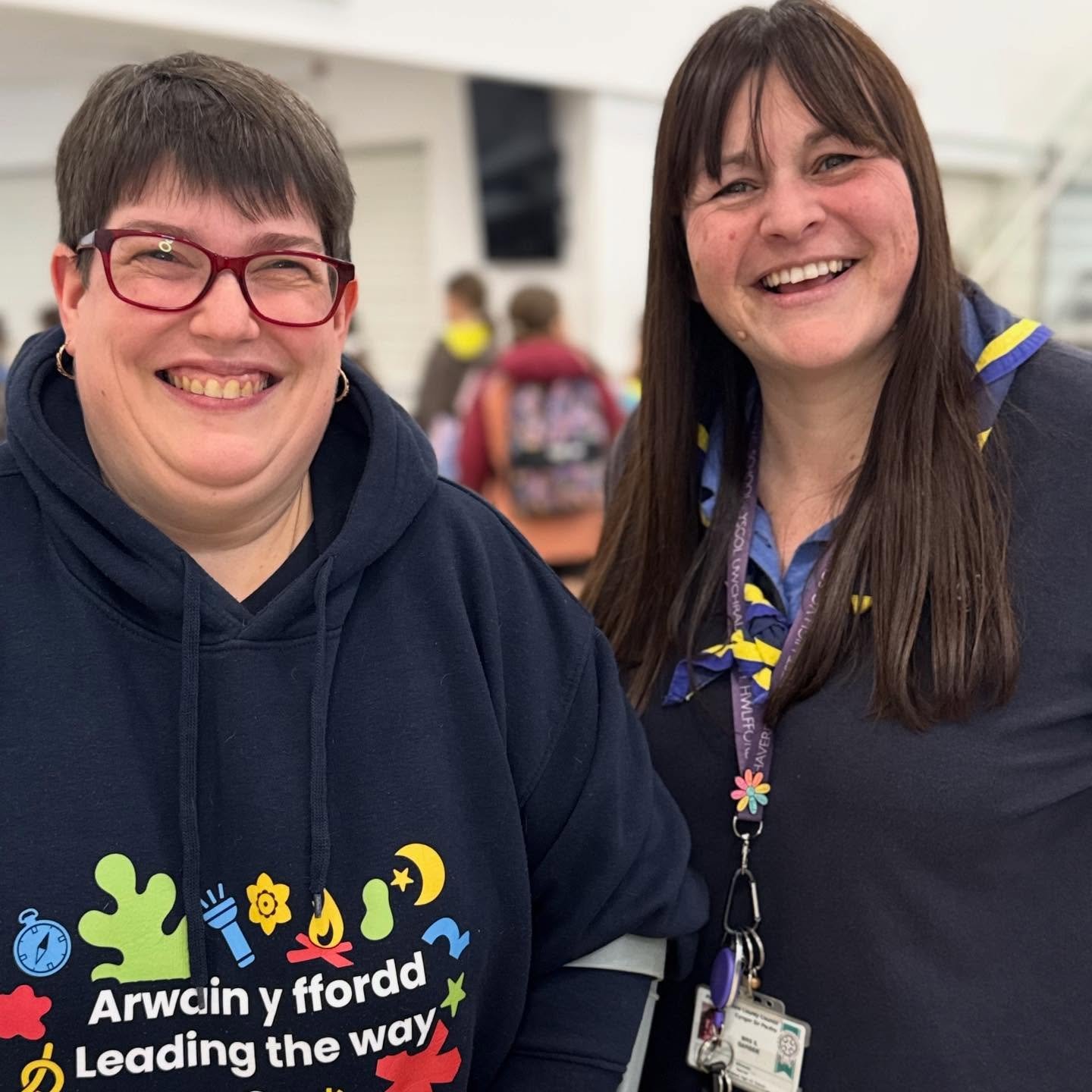 💜 It wasn&rsquo;t just the girls having fun at our Street Dance event in Pembrokeshire on 7 March!

Leaders, commissioners and young leaders made the most of the day too, from relaxing yoga sessions with Katie Mogford from Flow &amp; Grow Yoga 🧘&zw